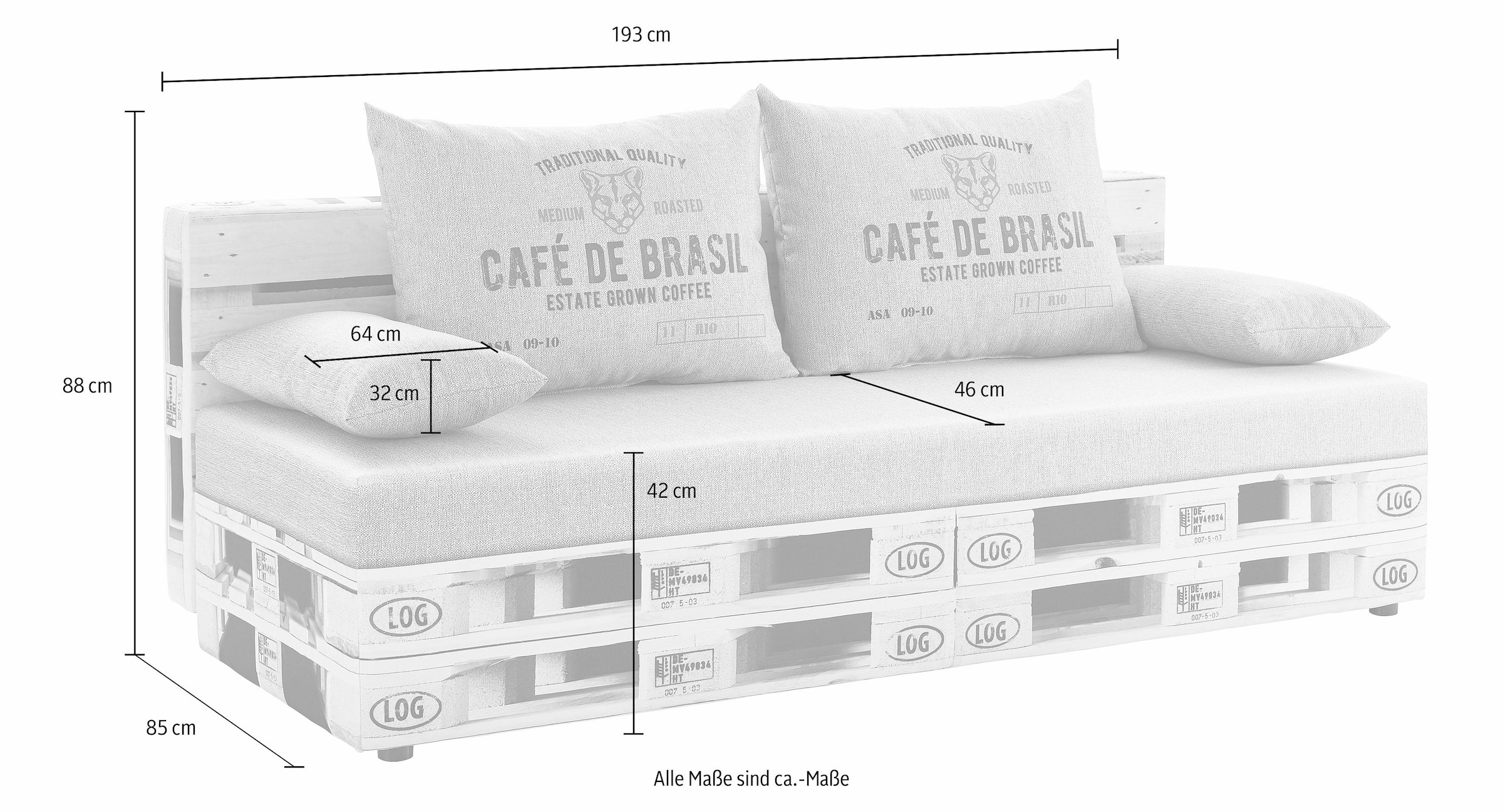 exxpo - sofa fashion Schlafsofa »Extravagantes Sofa für Individualisten mit Bettfunktion und Bettkasten« in aussergewöhnlichen Bezugsvarianten, Solitärmöbel