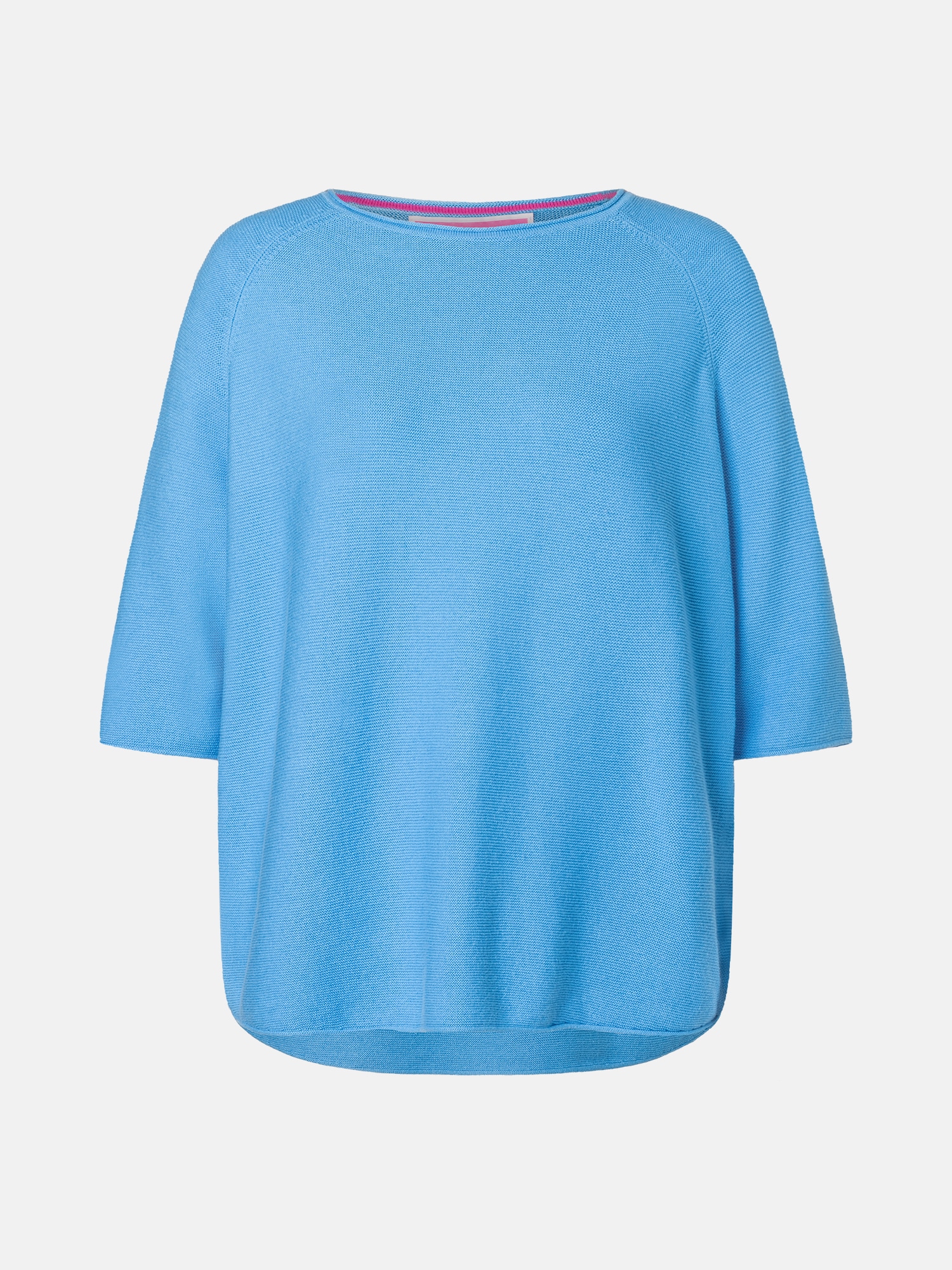 Lieblingsstück Pull à manches courtes »KleraEP« Halbarm mit Rundhals, unifarben