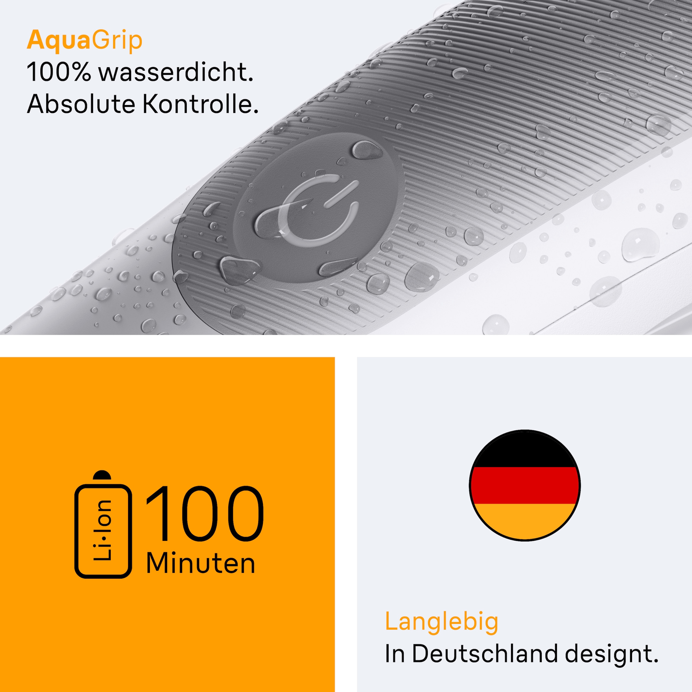 Braun Haarschneider »Body Groomer BG5500« Trimmen für empfindliche Bereiche, 100 Min Akkulaufzeit, wasserdicht