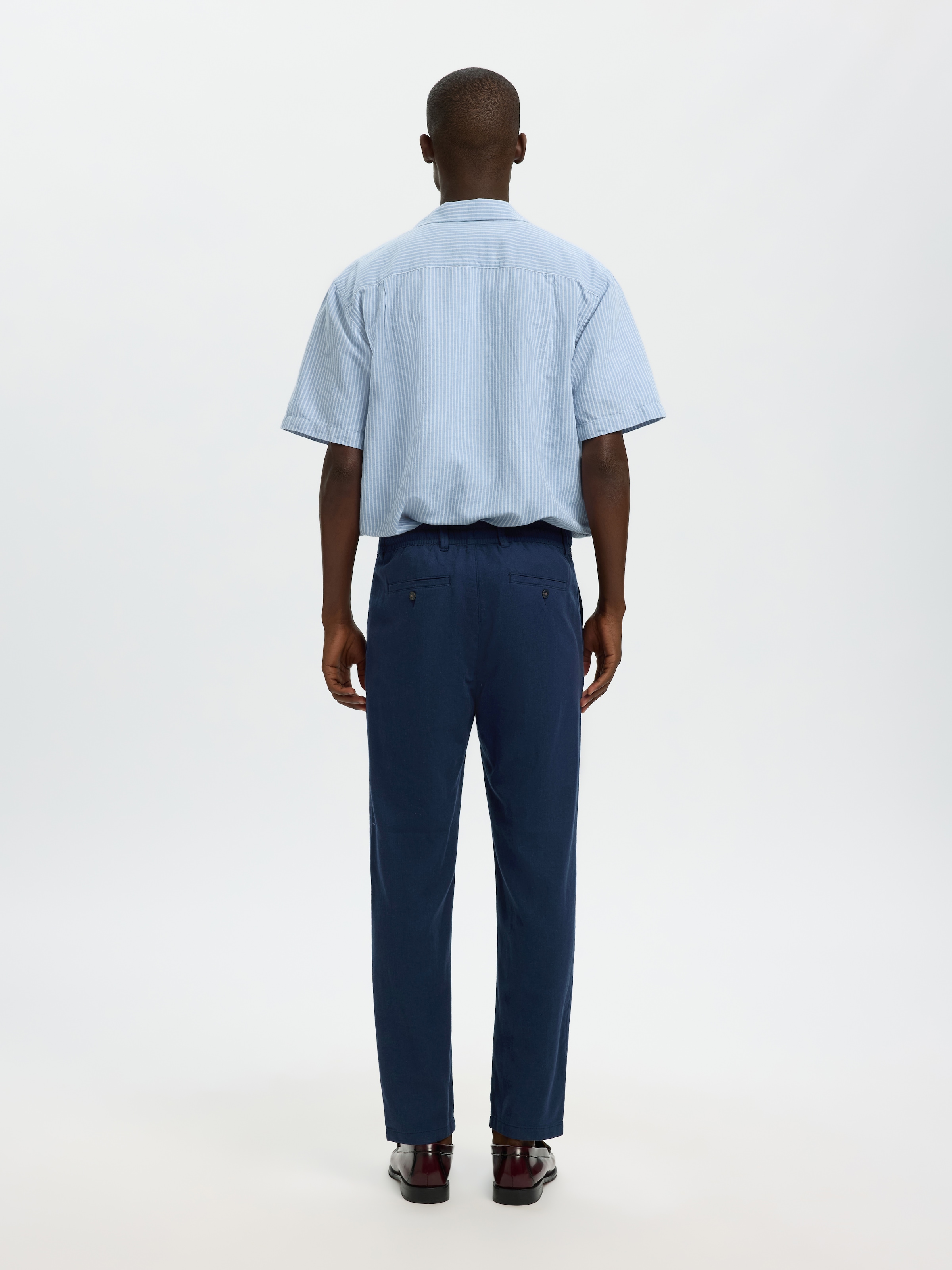 SELECTED Chinos »SLH172-SLIMTAPE BRODY LINEN PANT NOOS«  mit Leinen