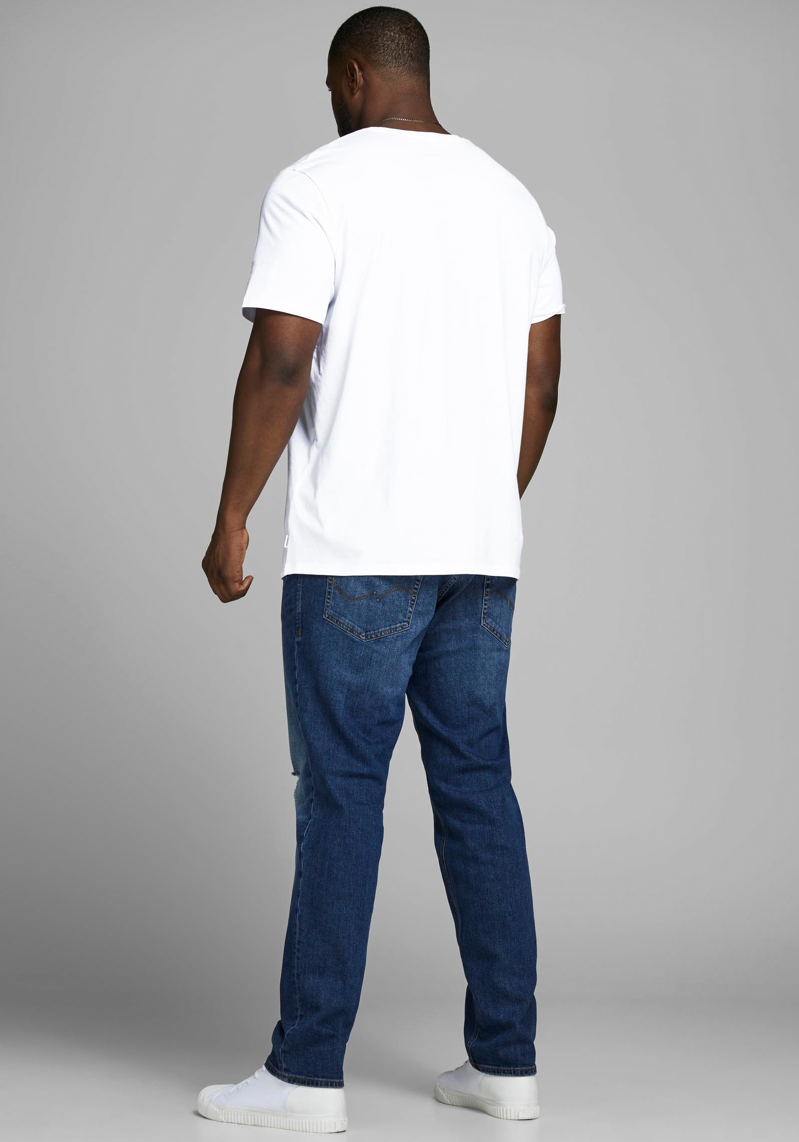Jack & Jones PlusSize Shirt à col rond »JJEORGANIC BASIC TEE SS O-NECK NOOS PLS«
