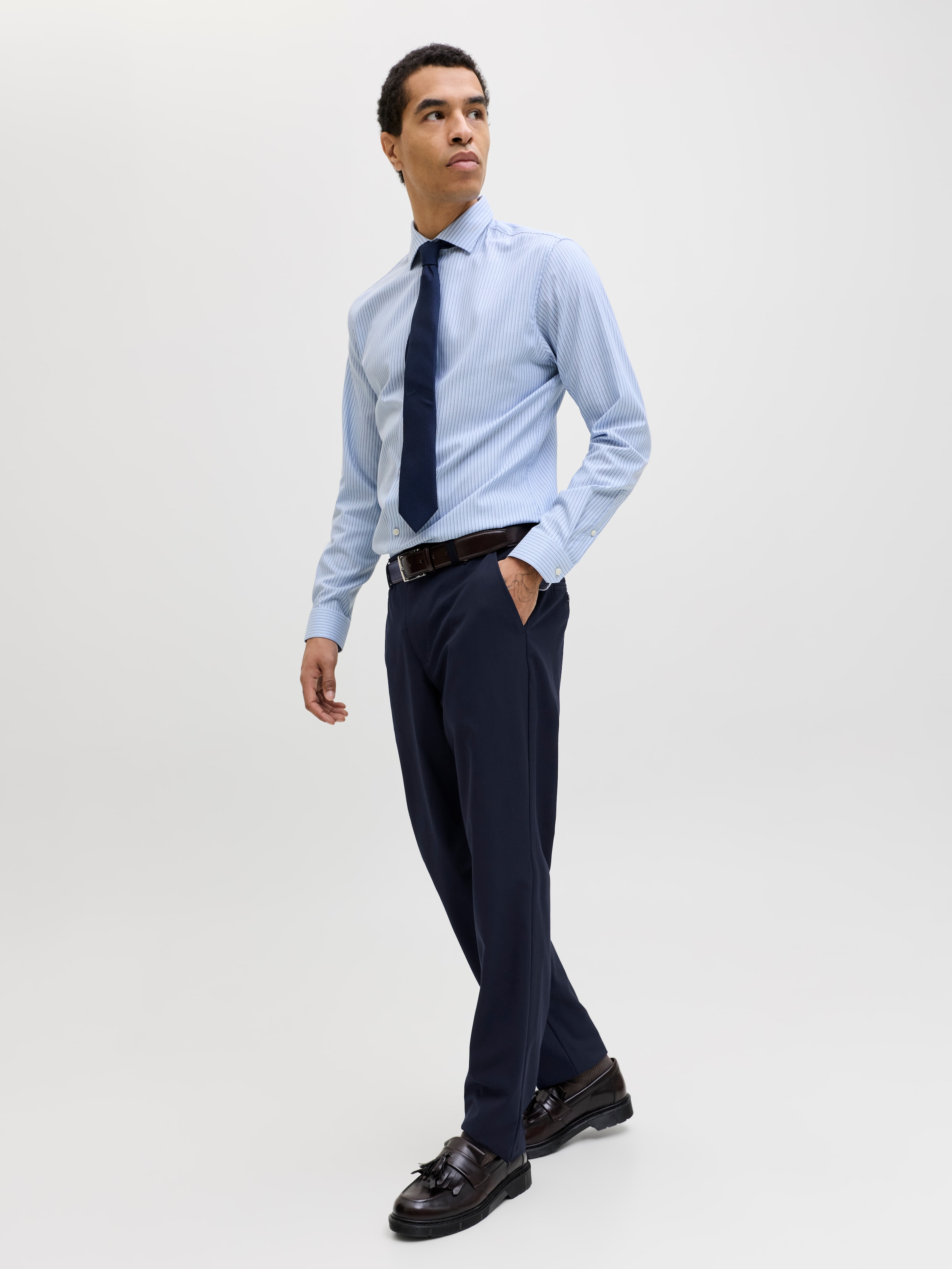 Jack & Jones Chinos »JPSTOLLIE CONNOR CHINO NOOS«  Materialmix, regular fit