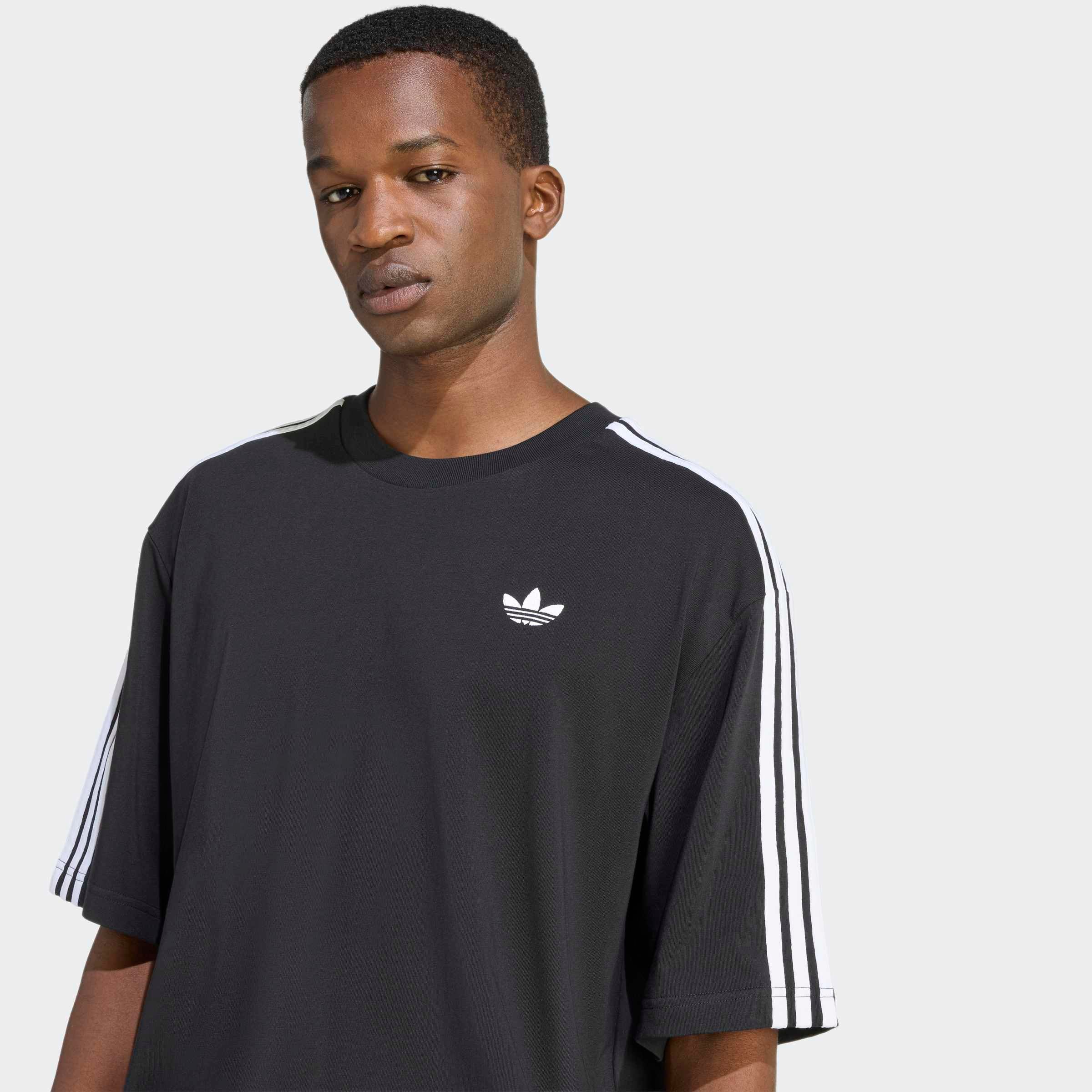adidas Originals T-shirt »ADICOLOR 3-STREIFEN OVERSIZE«