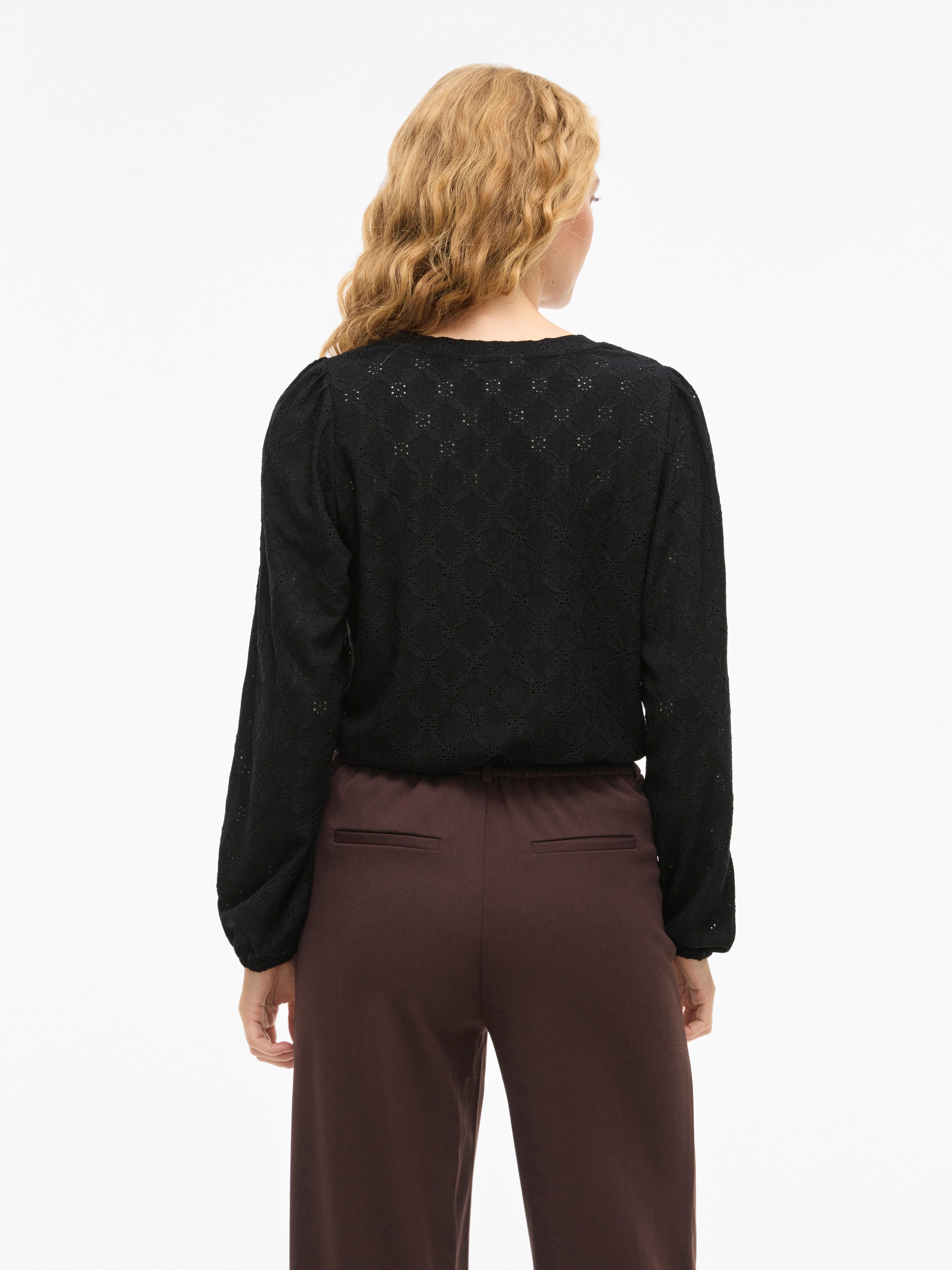 Vila T-shirt à manches longues »VIASTA O-NECK L/S TOP - NOOS«