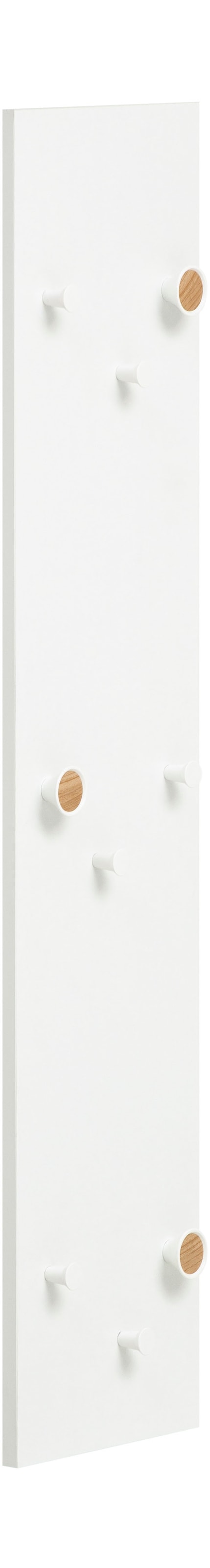 Schildmeyer Panneau de vestiaire »Bjarne, Hakenpaneel, Made in Germany, B: 24,5 cm« Fabrication solide - Ce produit est fabriqué en Allemagne