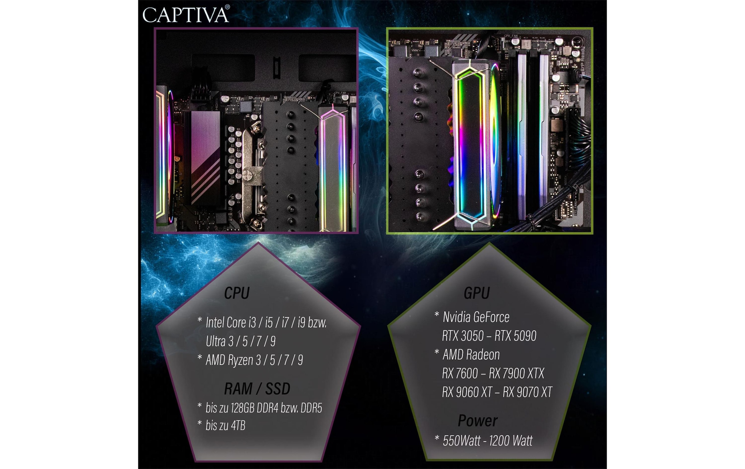 CAPTIVA PC de jeu »Highend Gaming R10-0289«