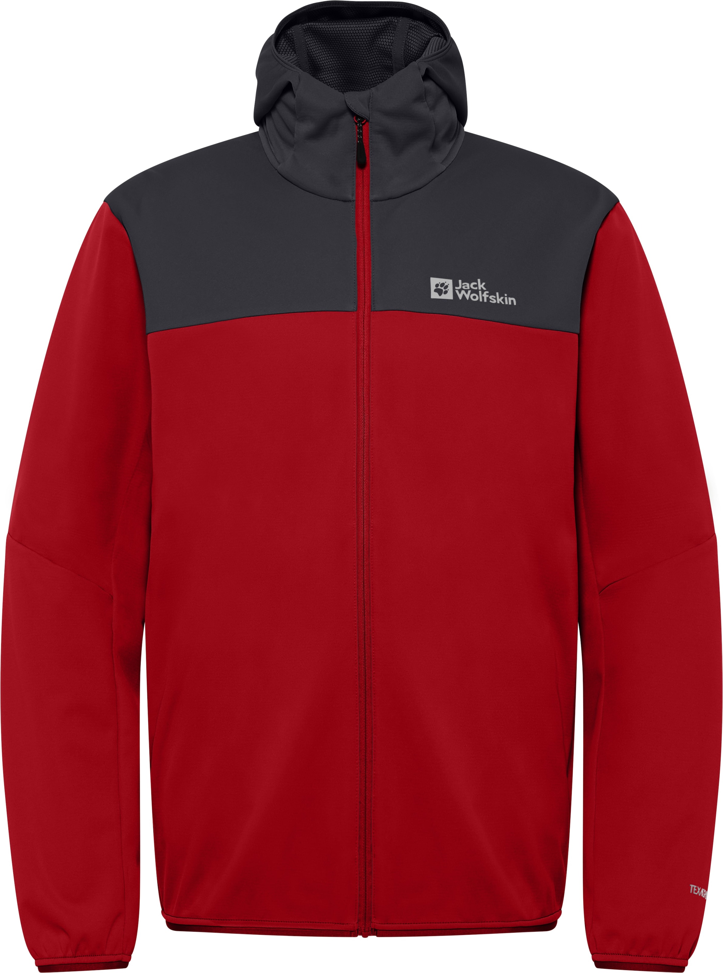 Jack Wolfskin Veste softshell »FELDBERG HOODY M« mit Kapuze