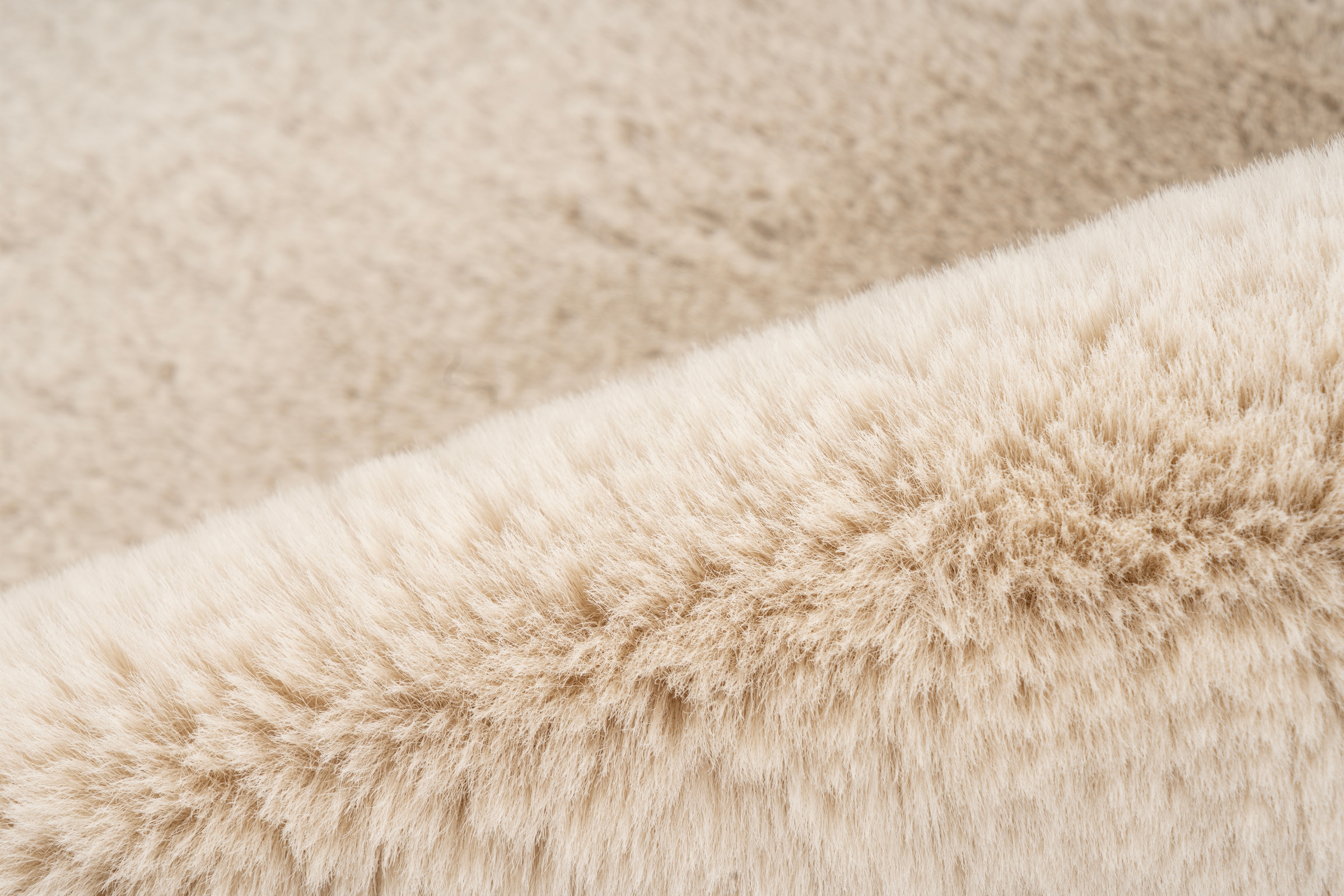 Kayoom Hochflor-Teppich »Boundless 226« tierfellförmig 40 mm Höhe Hochflor, Modernes Muster, Deko, Fussbodenheizungsgeeignet, Wohnzimmer