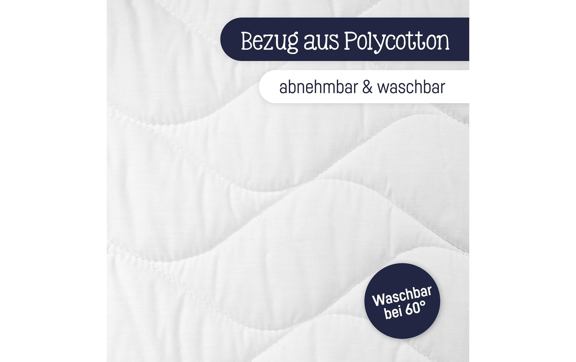 Julius Zöllner Matelas pour bébé »Babymatratze Weiss«