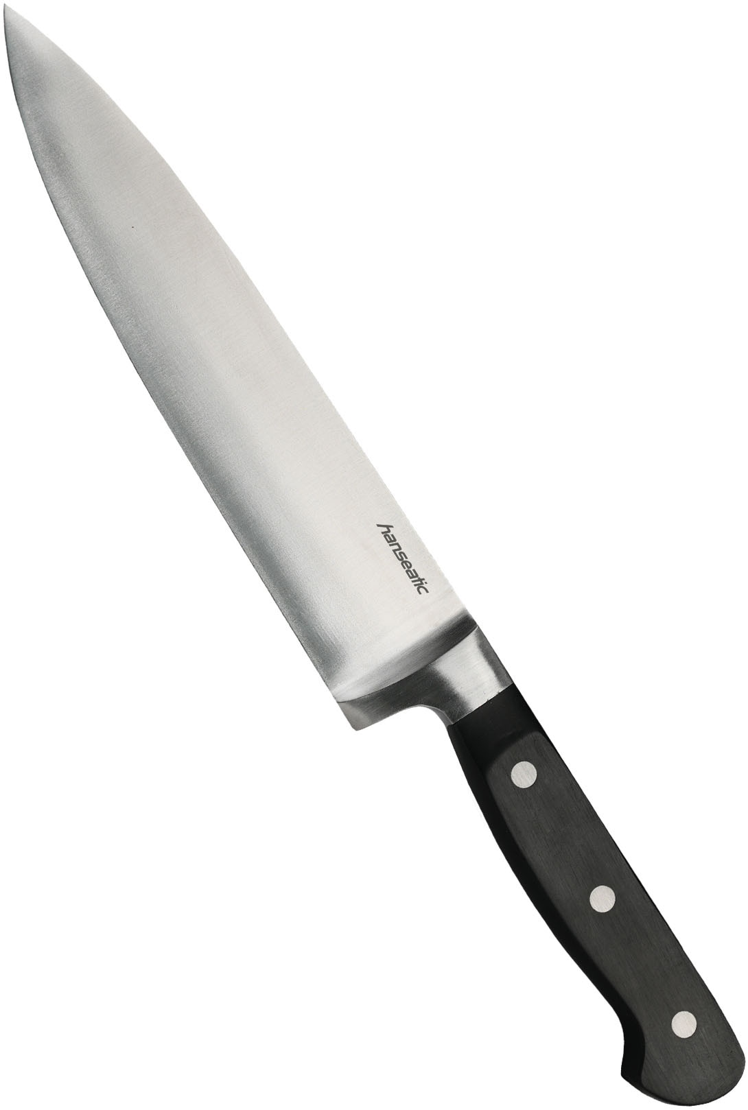 Hanseatic Sets de couteaux »hanseatic PREMIUM, 5-teilig« mit schwarzen Griffen, mit Nieten