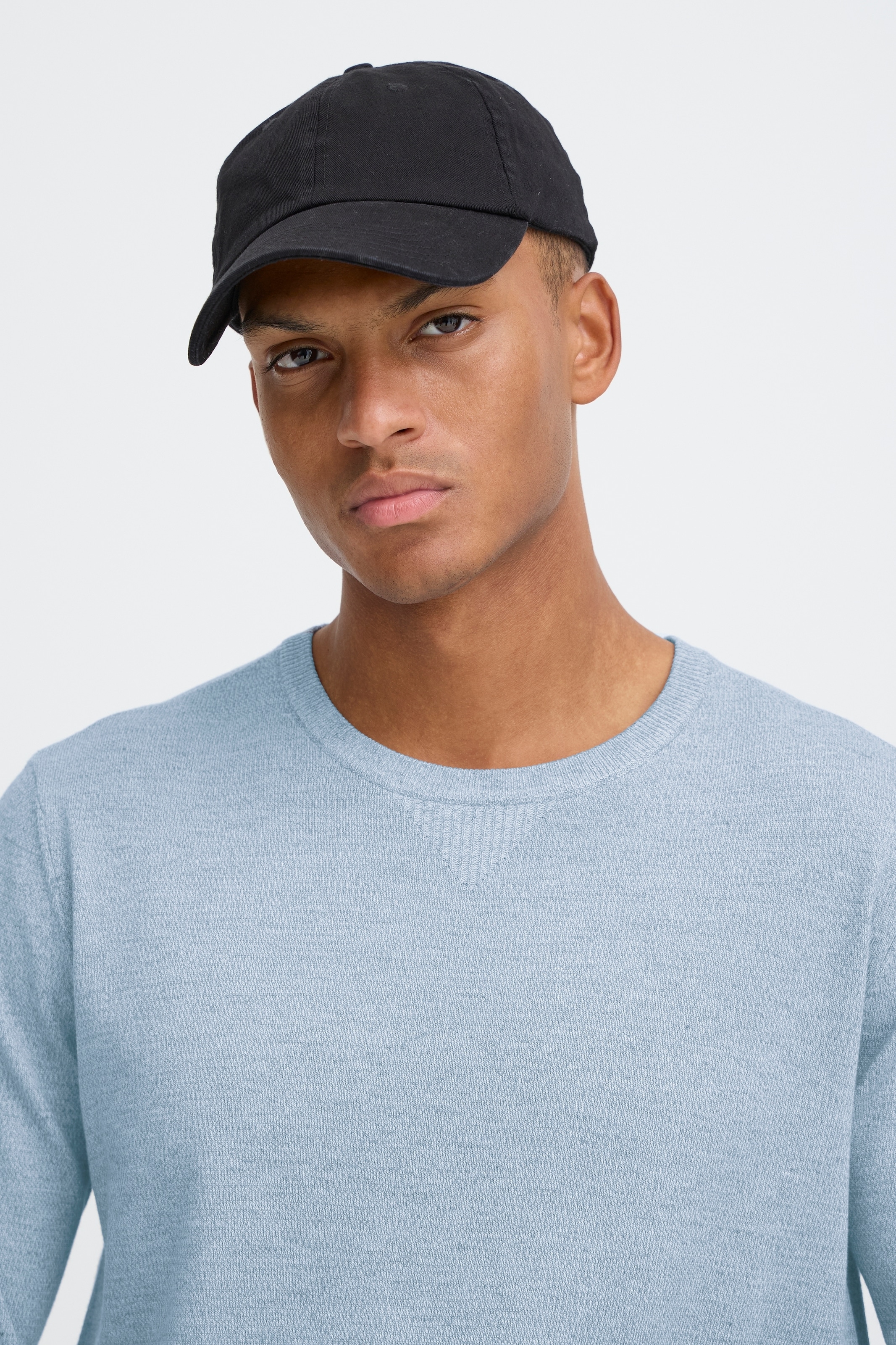 Blend Rundhalspullover »Pullover« Kunstfaser,