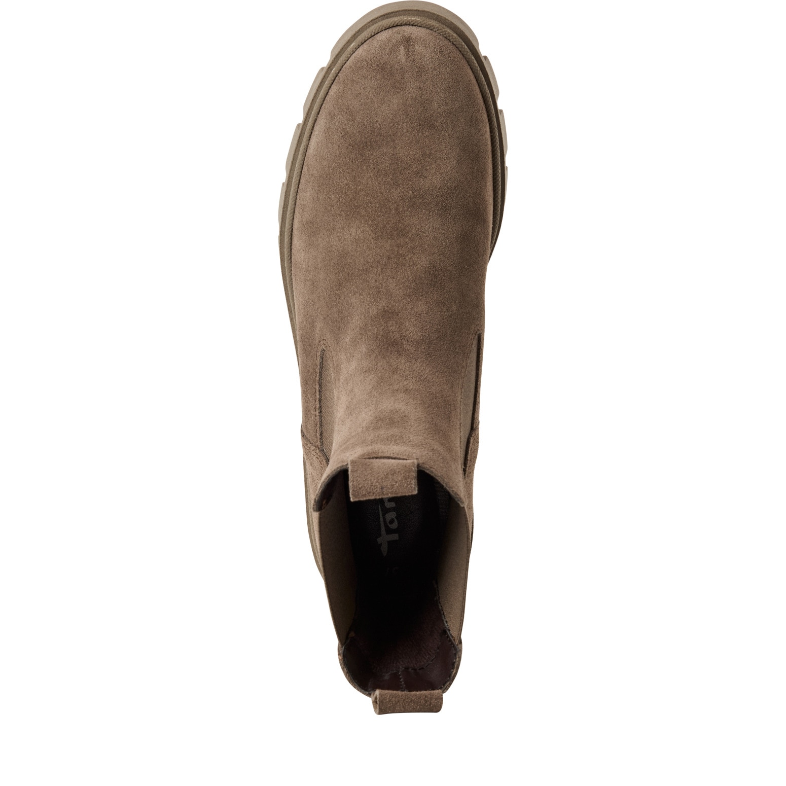 Tamaris Bottines chelsea  en viscose, coupe ample, jambe large, style décontracté
