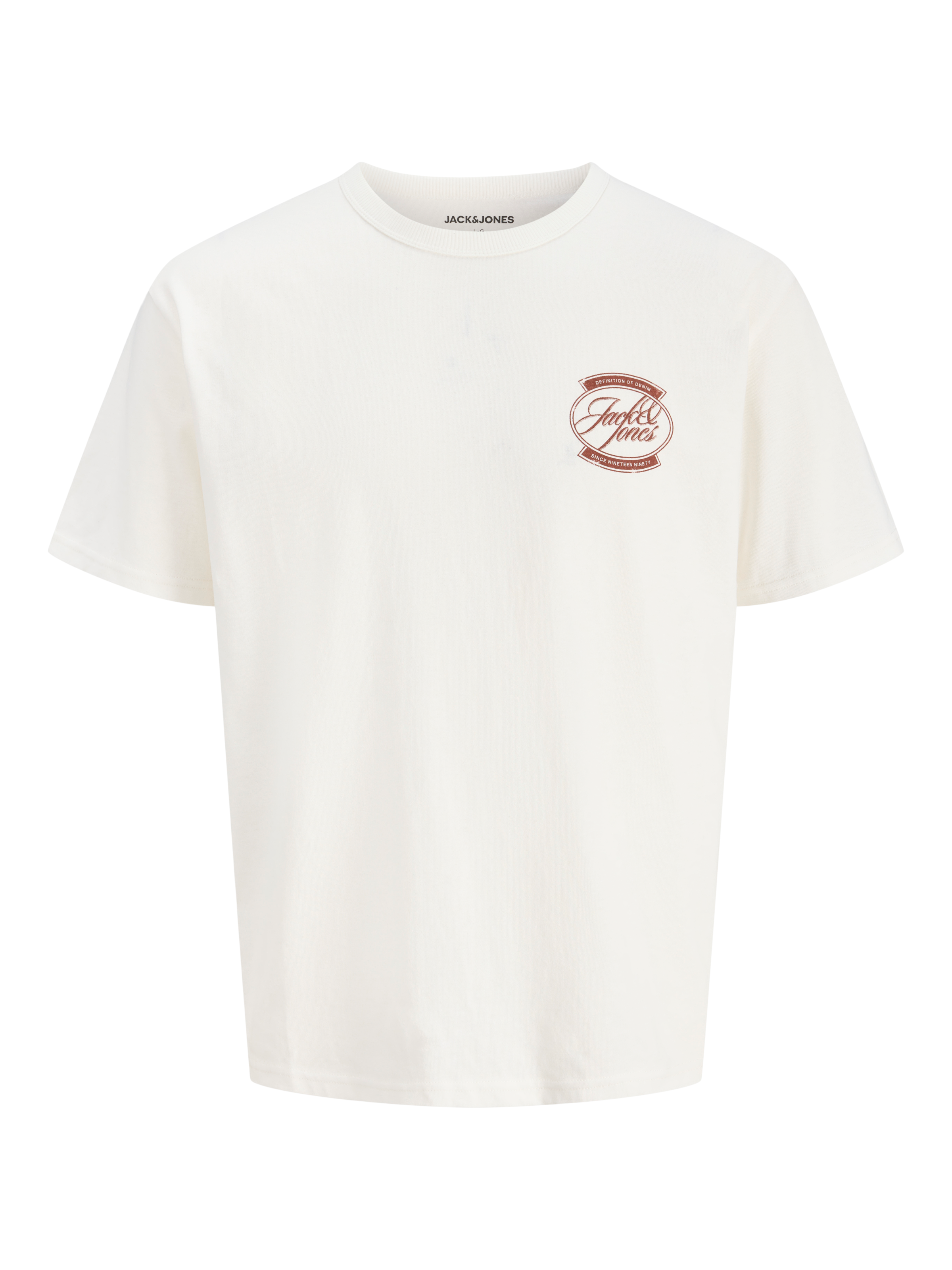 Jack & Jones T-shirt »JJANDREJ TEE SS CREW NECK« coton, coupe régulière