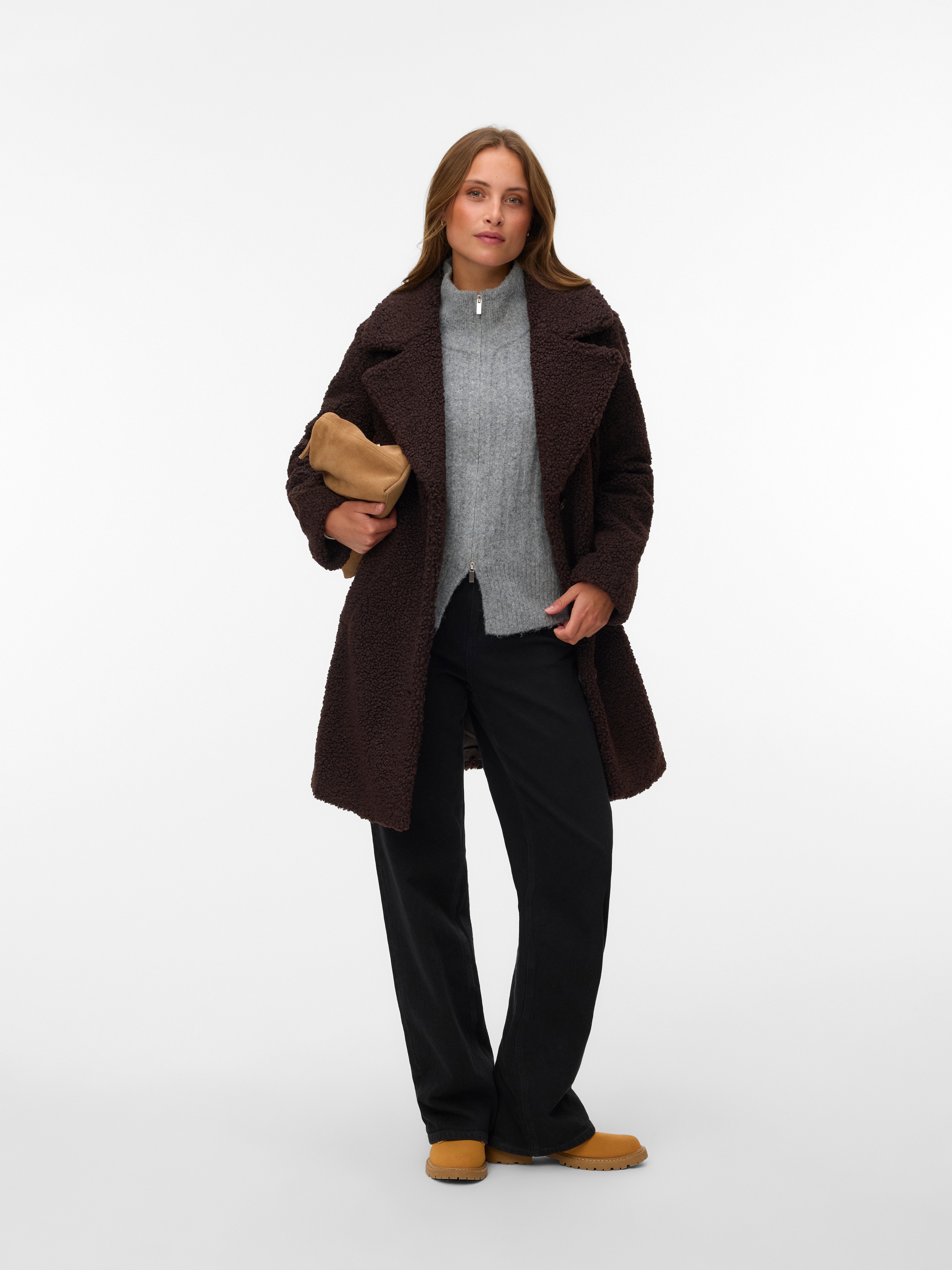 Vero Moda Kurzmantel »VMKYLIE TEDDY COAT GA BOO«