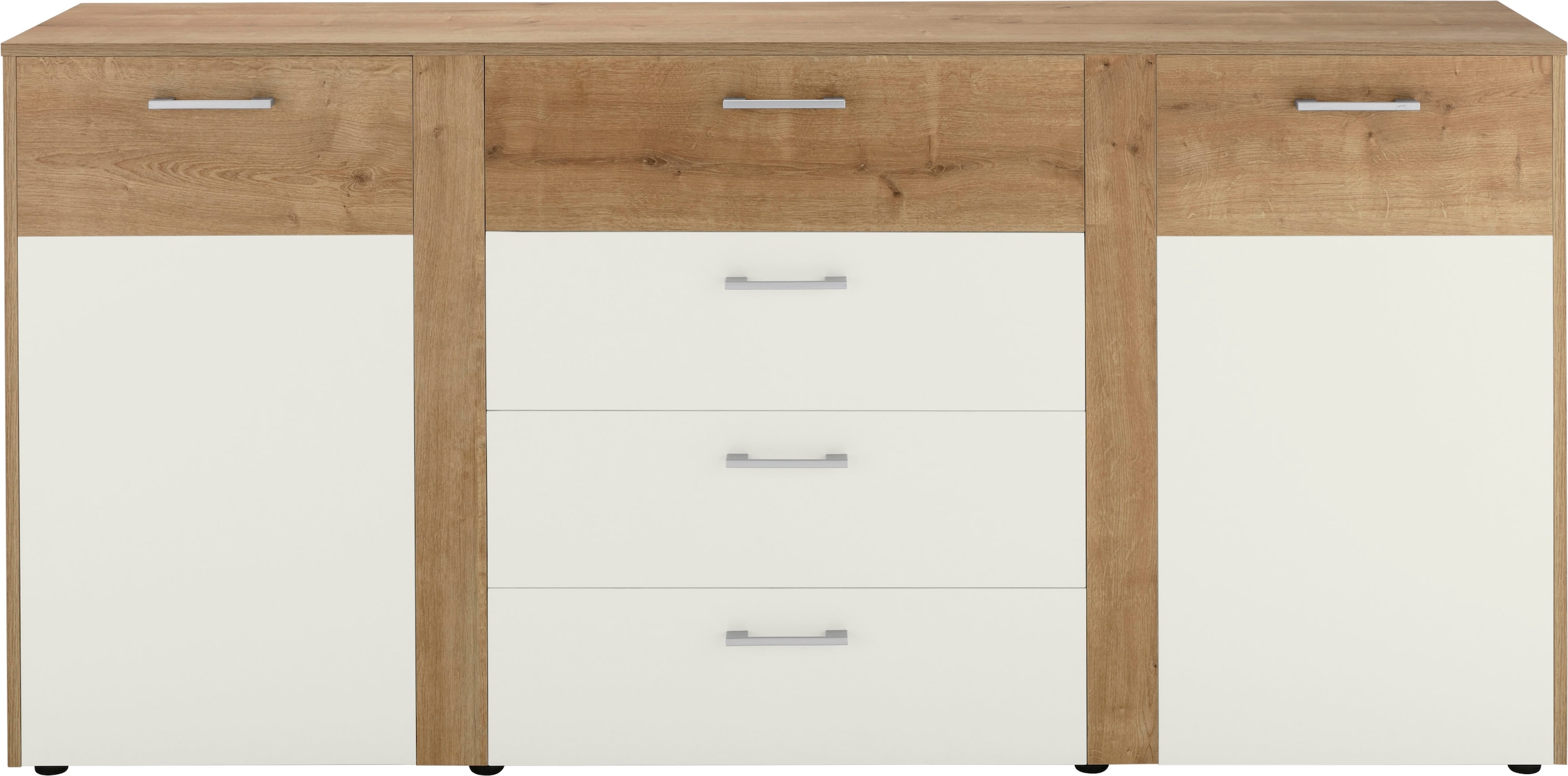 VOGL Möbelfabrik Kommode »Tirent« mit 2 Türen und 4 Schubkästen