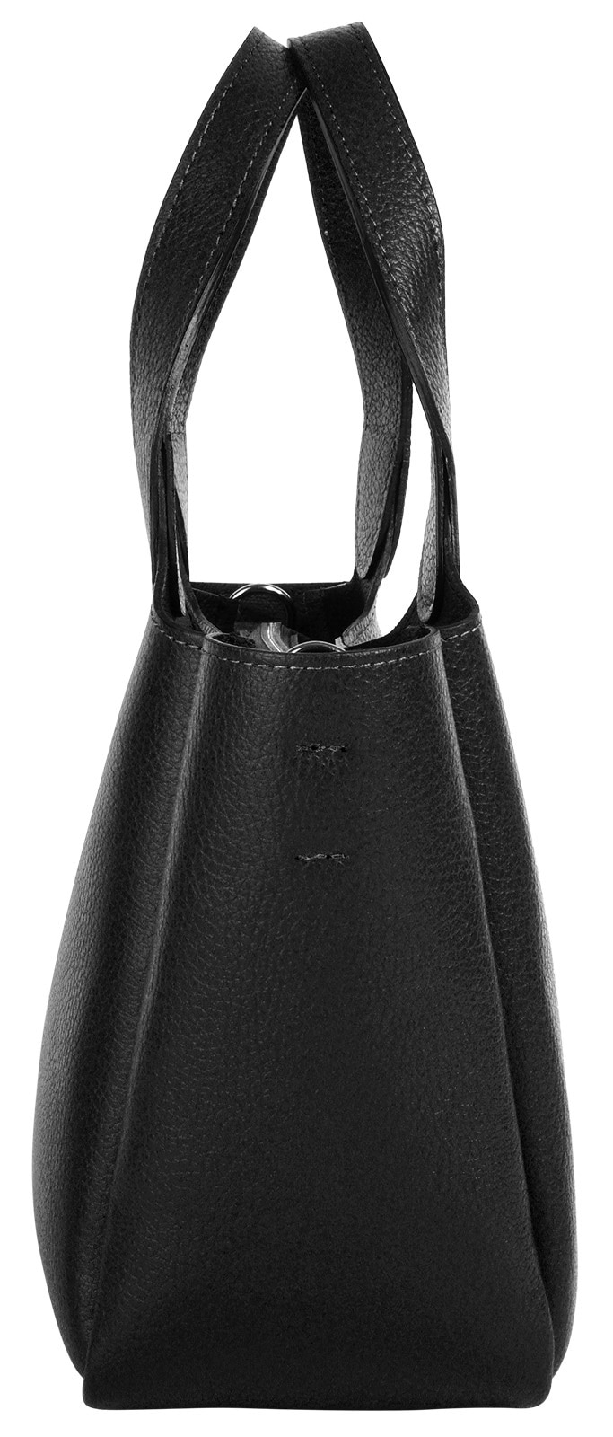 Cluty Henkeltasche echt Leder, Made in Italy