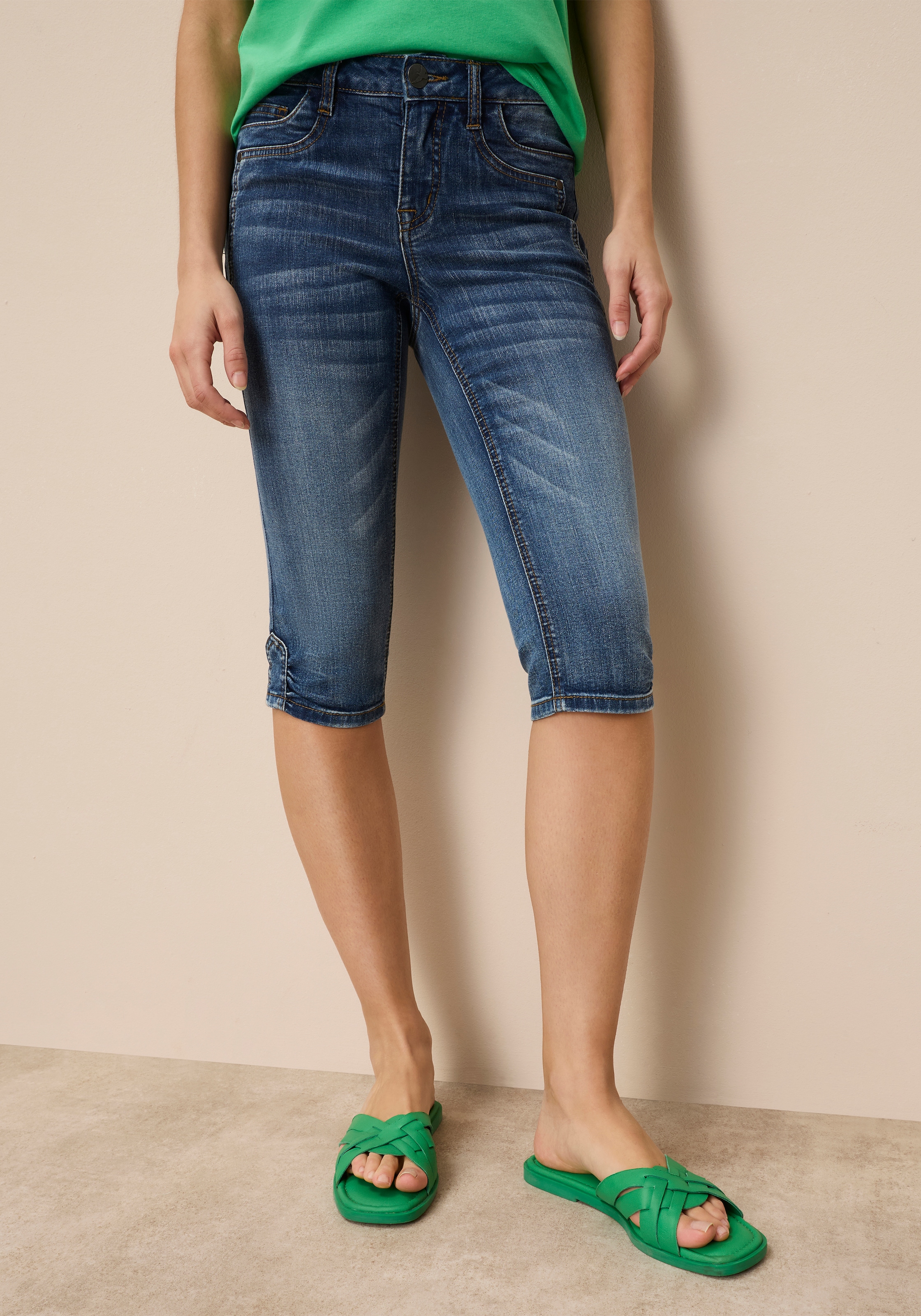 Arizona Jeans capri Skinny Fit, 3/4-Länge, mit Eingrifftaschen und Gesässtaschen