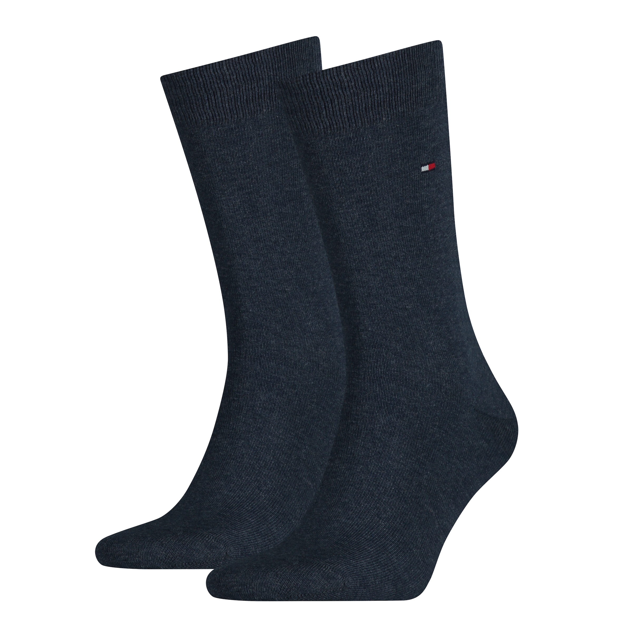 Tommy Hilfiger Chaussettes »TH MEN SOCK CLASSIC 2P« 2 Paar,  Mit eingestricktem Flag-Logo