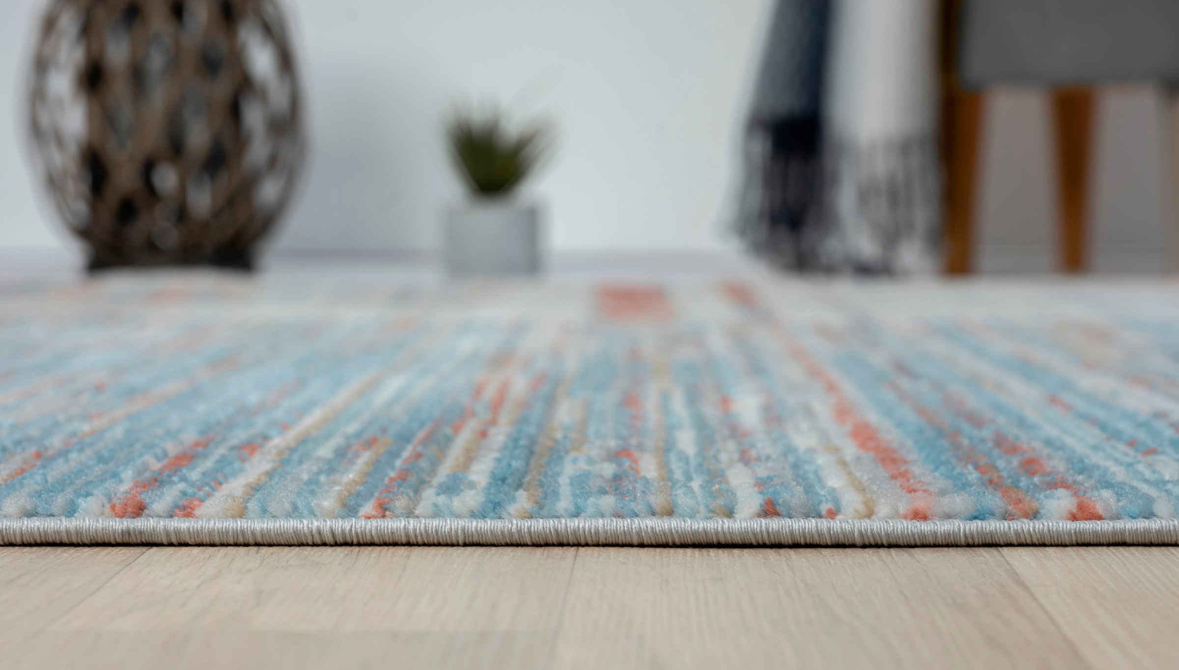 Myflair Möbel & Accessoires Tapis »My Colors« Rectangulaire 8 mm Höhe Kurzflor, Retro-Design, besonders weich durch Microfaser