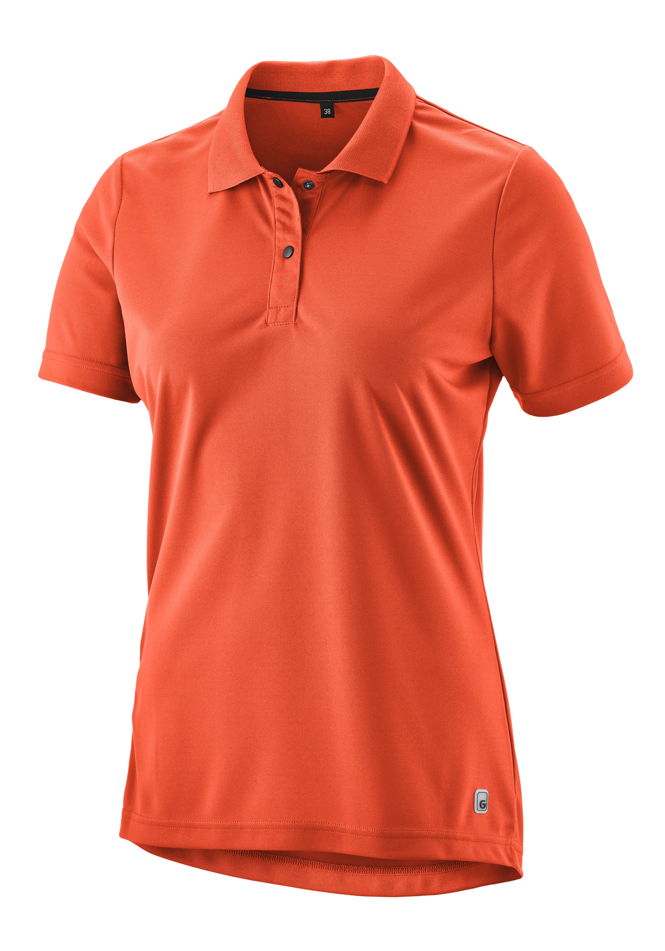 Gonso Radtrikot »Essential Poloshirt W« Damen Radshirt, Polo-Shirt mit Spitzkragen, mit Rückentasche