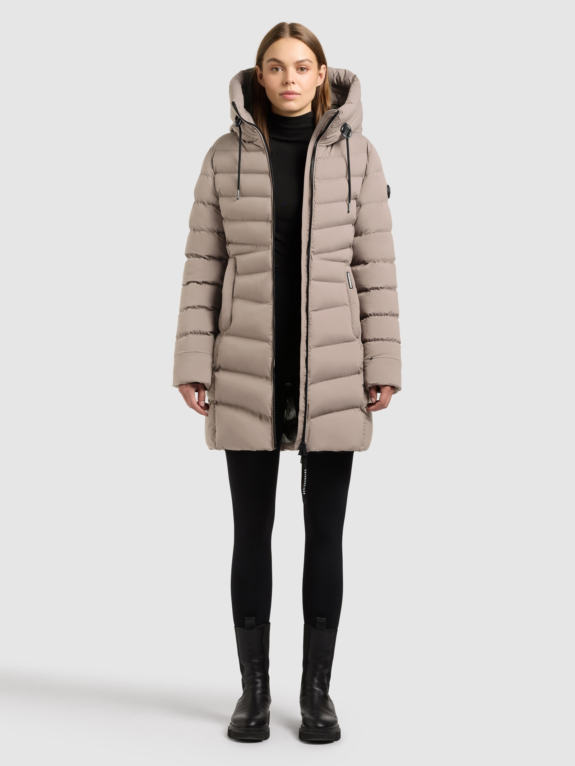 khujo Steppmantel »TUHANI5« mattes Obermaterial