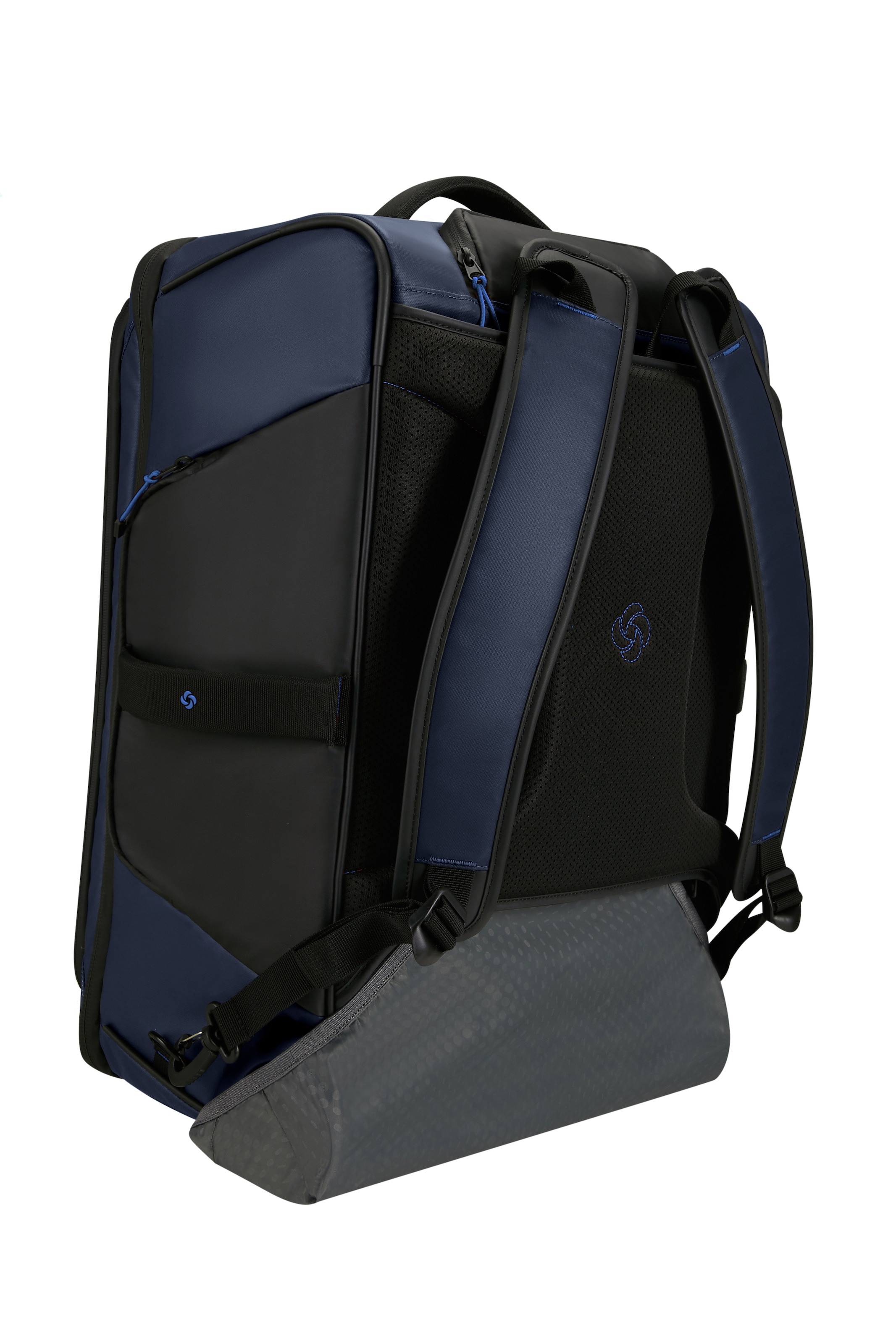 Samsonite Trolley à bagages souples »Prodiver 55« 51 litre 2 Rollen en nylon robuste, avec poche latérale pratique, avec housse de pluie