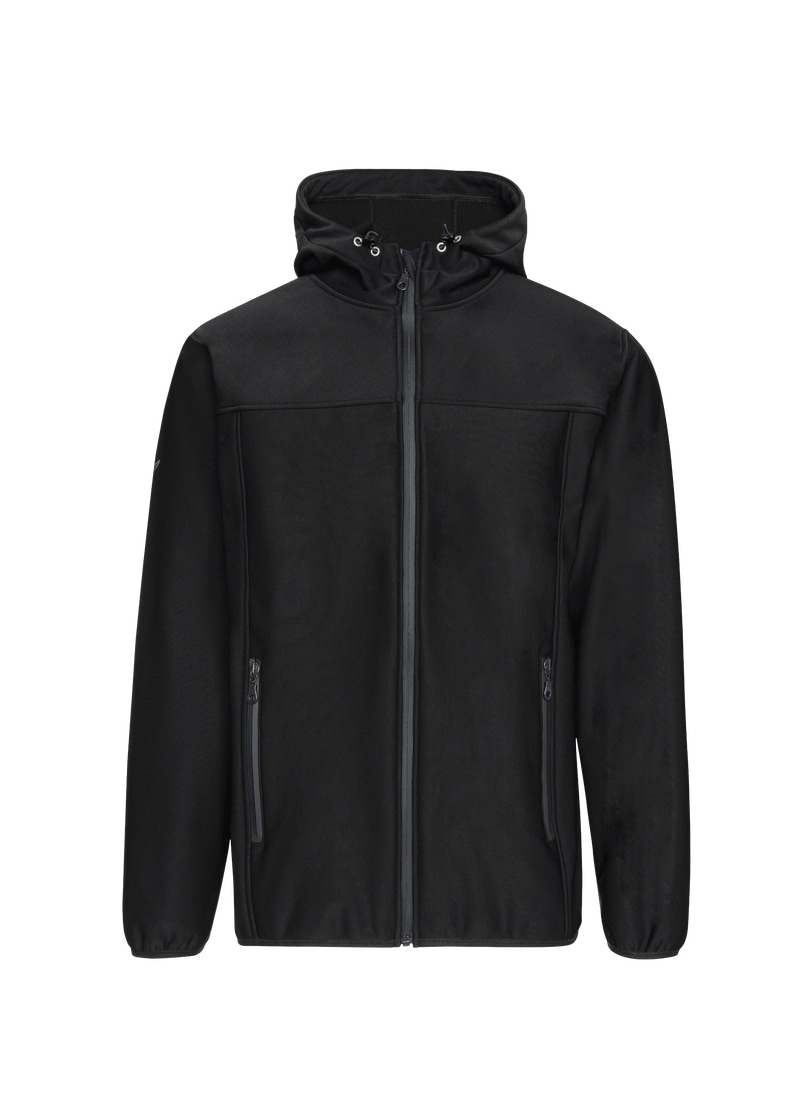 Trigema Veste softshell »TRIGEMA Klassische Softshell–Kapuzenjacke« 1 cuis tlg.