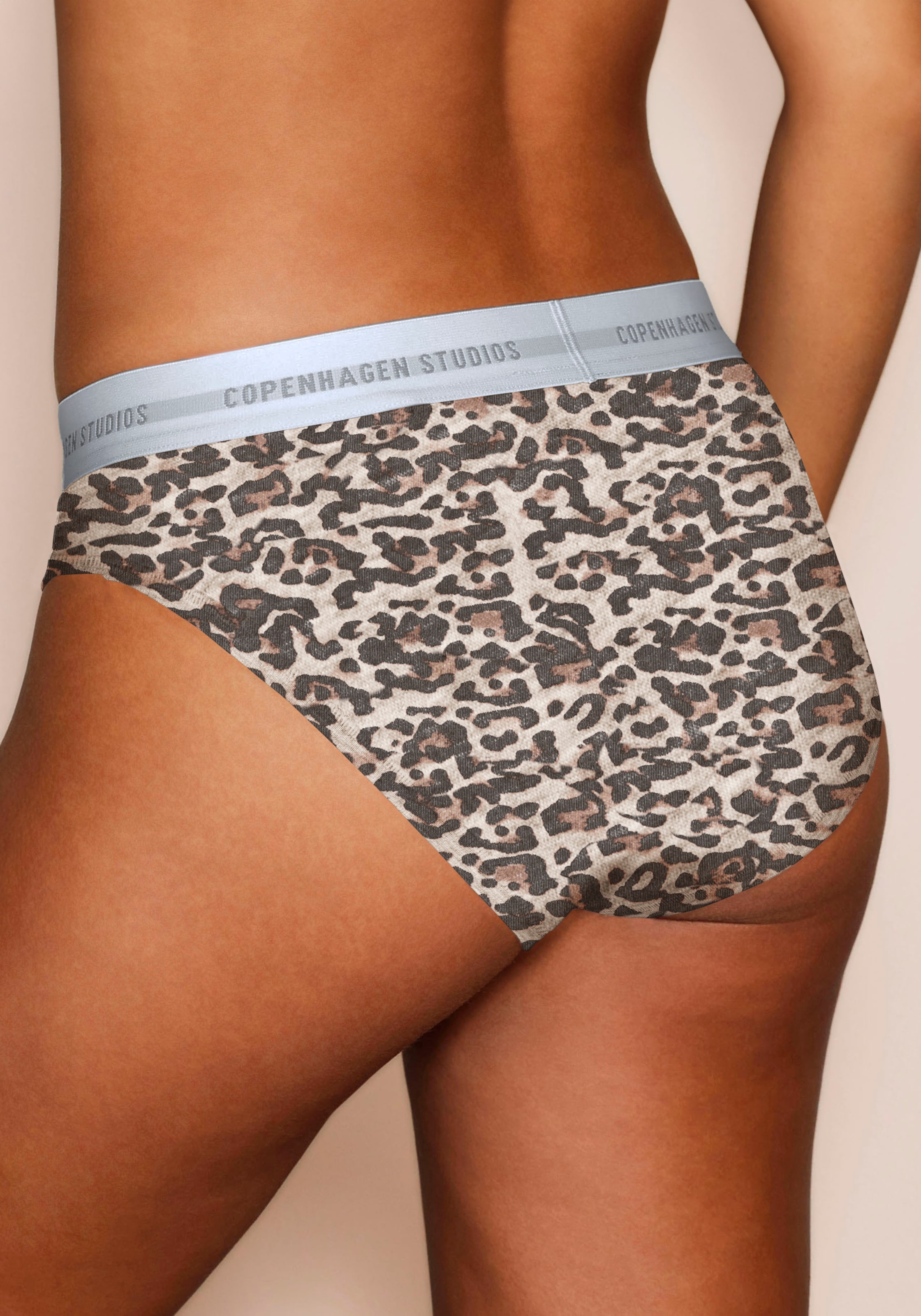 Copenhagen Studios Slip de bikini mit elastischem Logobund