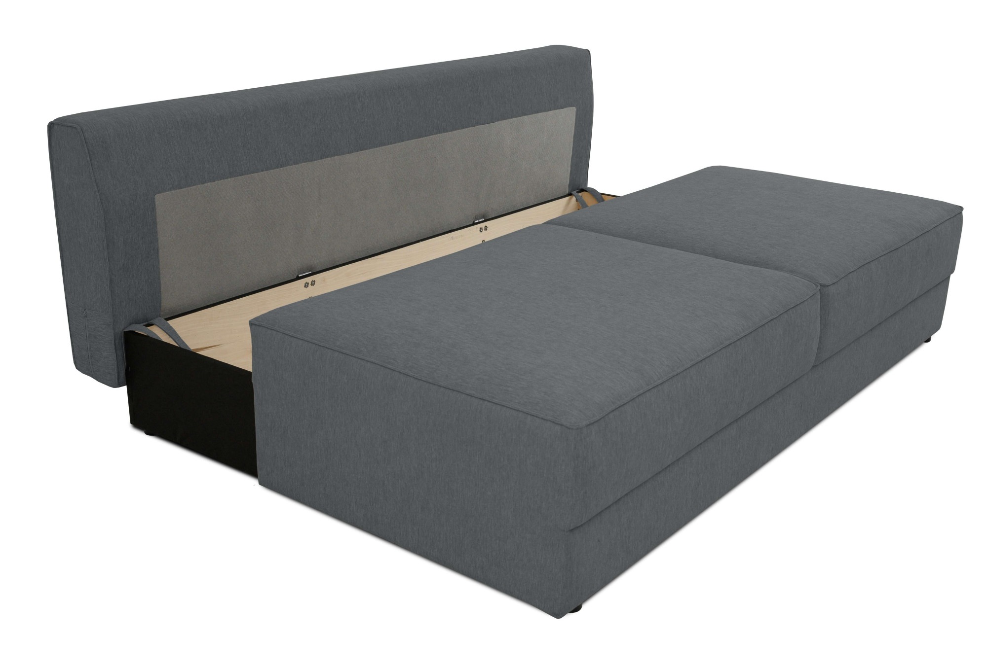 GOODproduct Schlafsofa »Simonton 3-Sitzer, Breite 202 cm« Liegefläche 202x146 cm, inkl. Bettkasten, weicher Struktur-Stoff