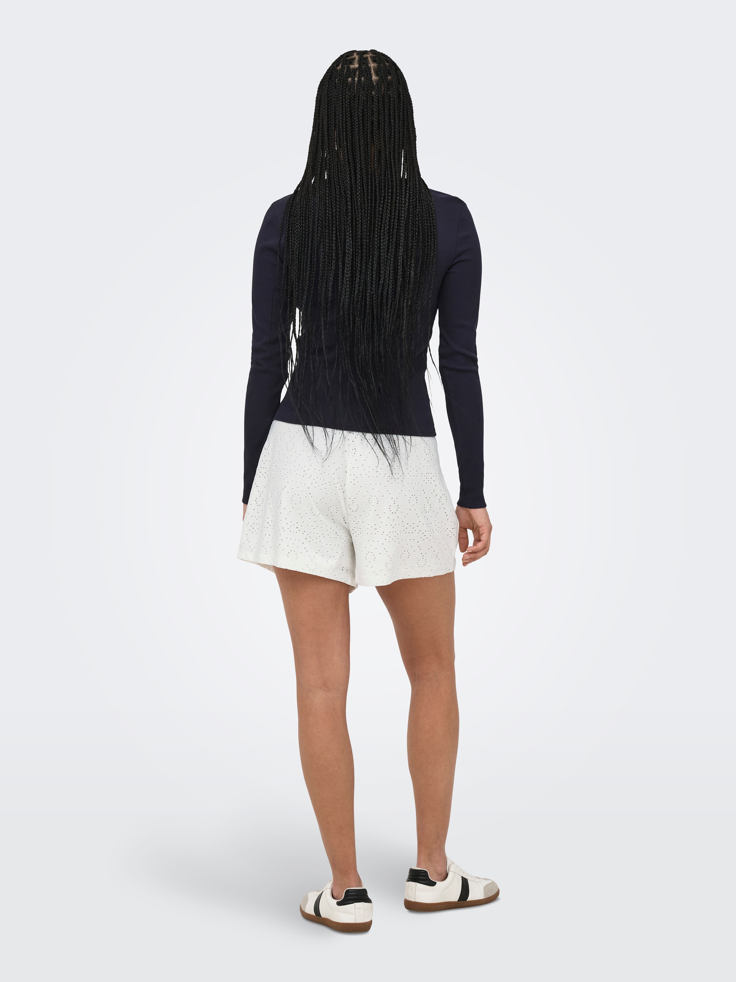 ONLY Short »ONLSMILLA LOOSE SHORTS JRS«  Mélange de matériaux, coupe ample