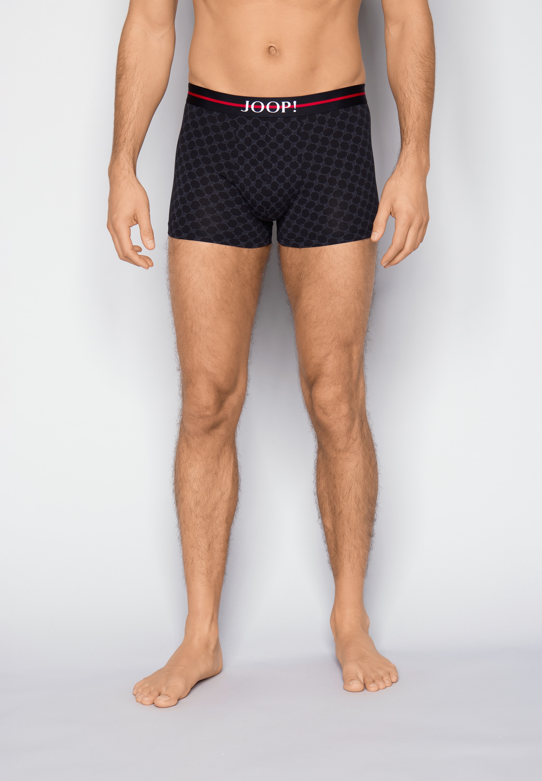 JOOP! Boxers »Everyday« 2er Pack,  ohne Eingriff, elastischer Logobund, Baumwollmix