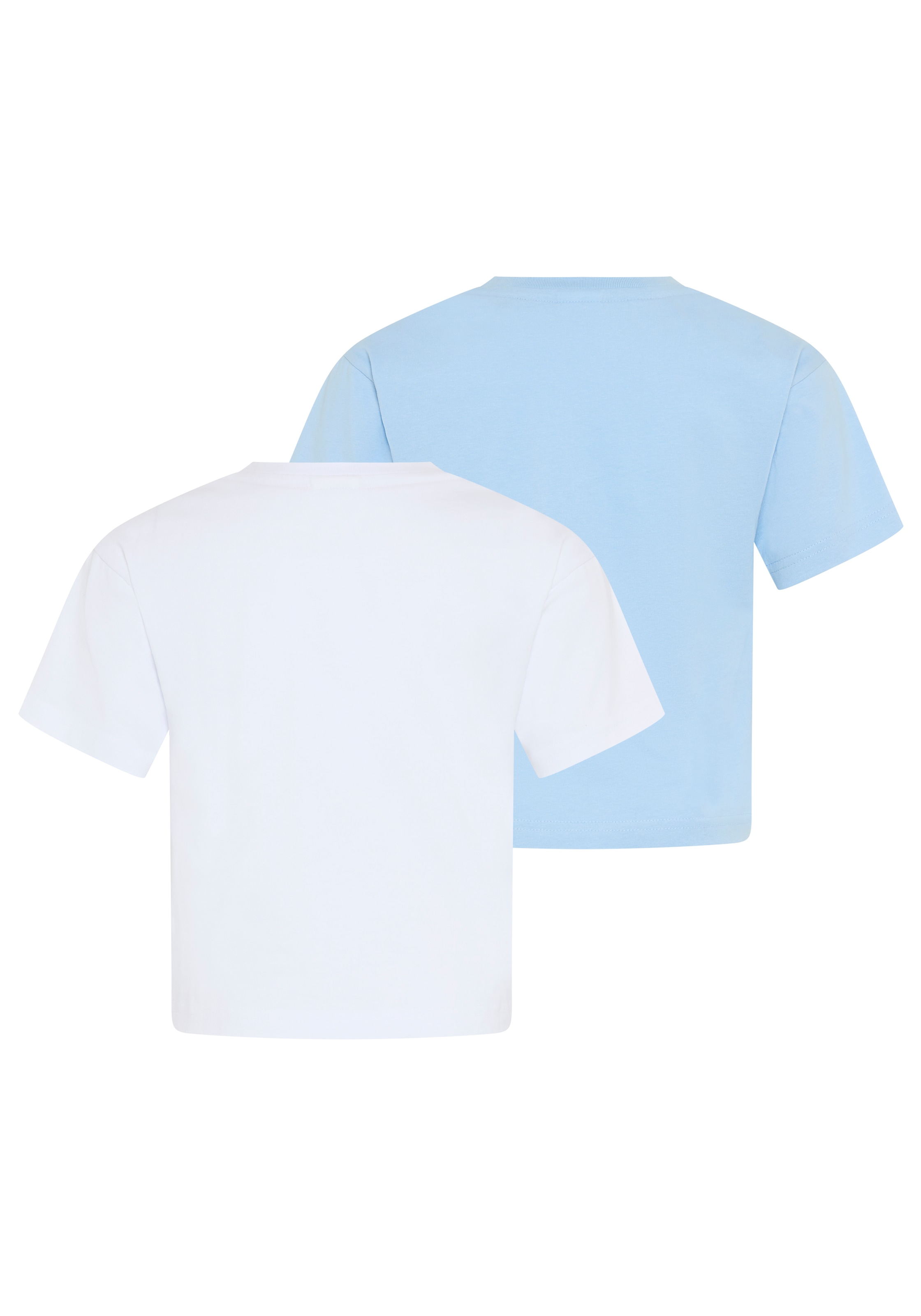 KangaROOS T-Shirt »Kangaroos 2er Pack T-Shirts mit Kirschen- und Zitronenprint« Packung, 2, 2 tlg. modischer Stil, Kurzarm, mit trendigen Drucken und Logodruck