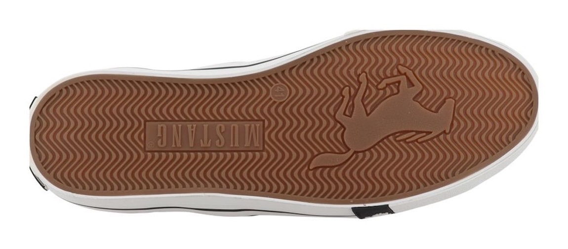 Mustang Shoes »Calogero«  Chaussure de loisir, chaussure basse, à lacets avec empiècements contrastés