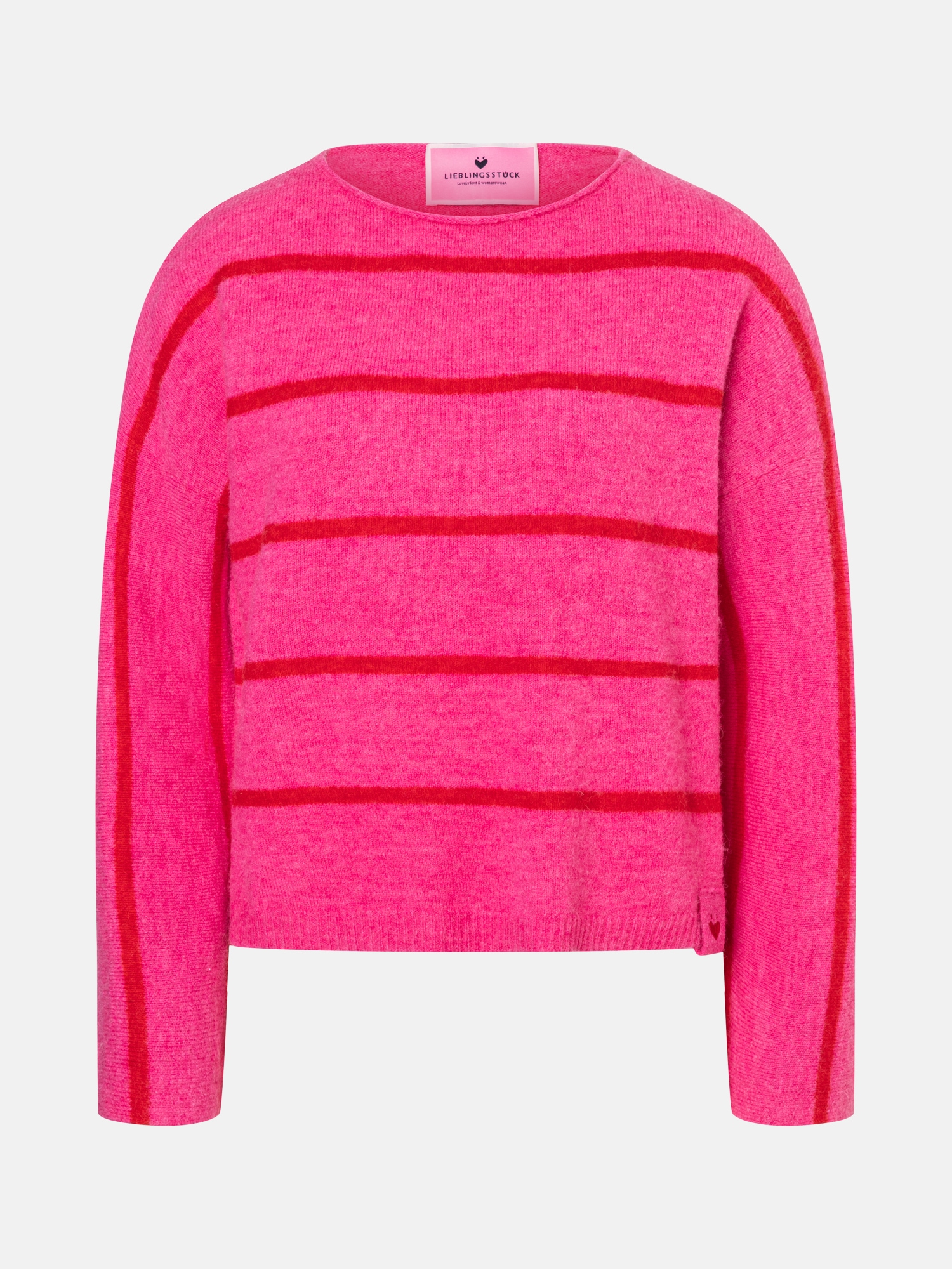 Lieblingsstück Strickpullover »SingaEP« mit Alpaka, Rundhals