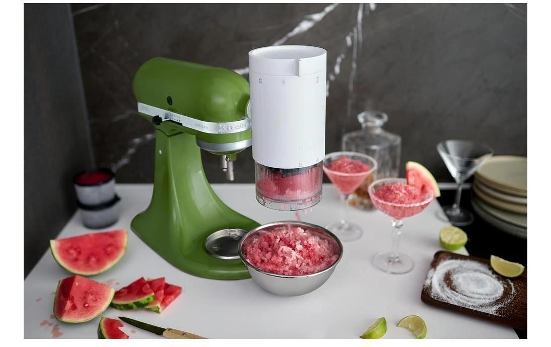 KitchenAid Rehausse de la machine à glaçons »Shave-Ice Aufsatz 5KSMSIA« Vielseitiger Shave-Ice-Vorsatz mit 2 Klingen
