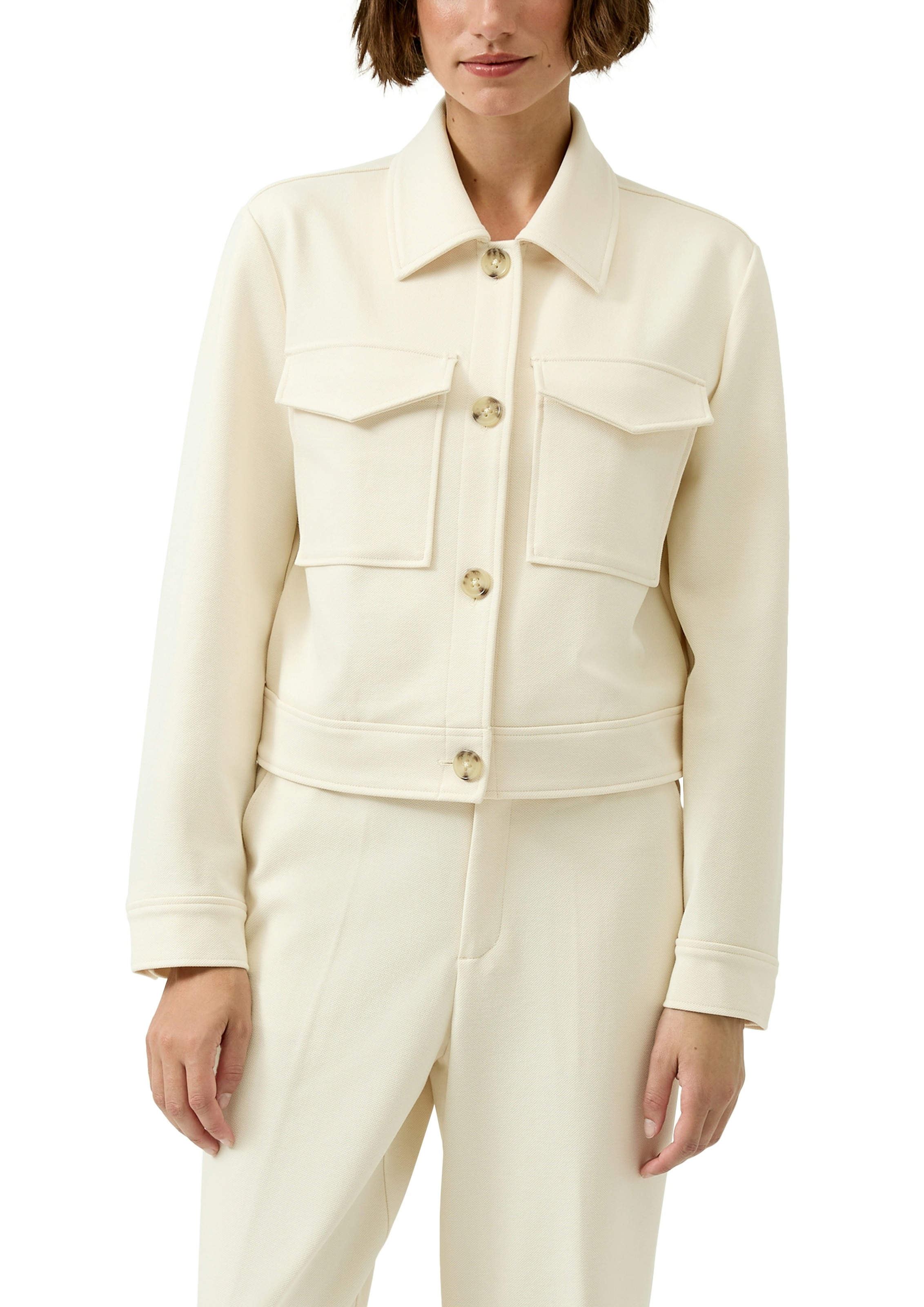 s.Oliver Veste blazer avec patte de boutonnage