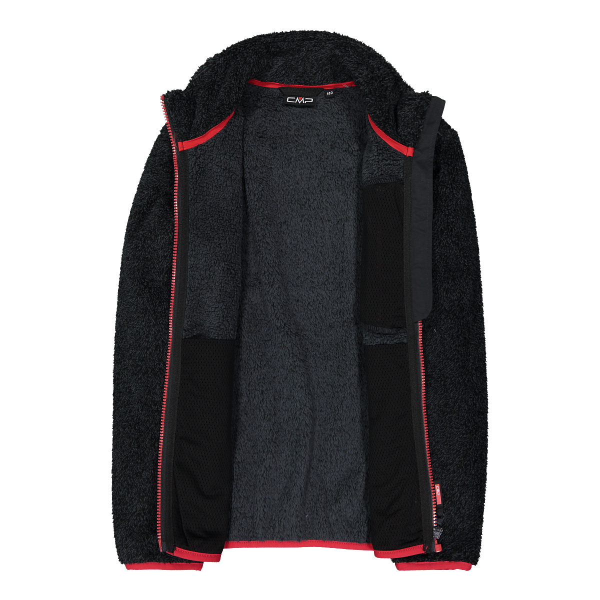 CMP Fleecejacke 1 Stk. tlg. sportlicher Stil, atmungsaktiv, mit Reissverschluss