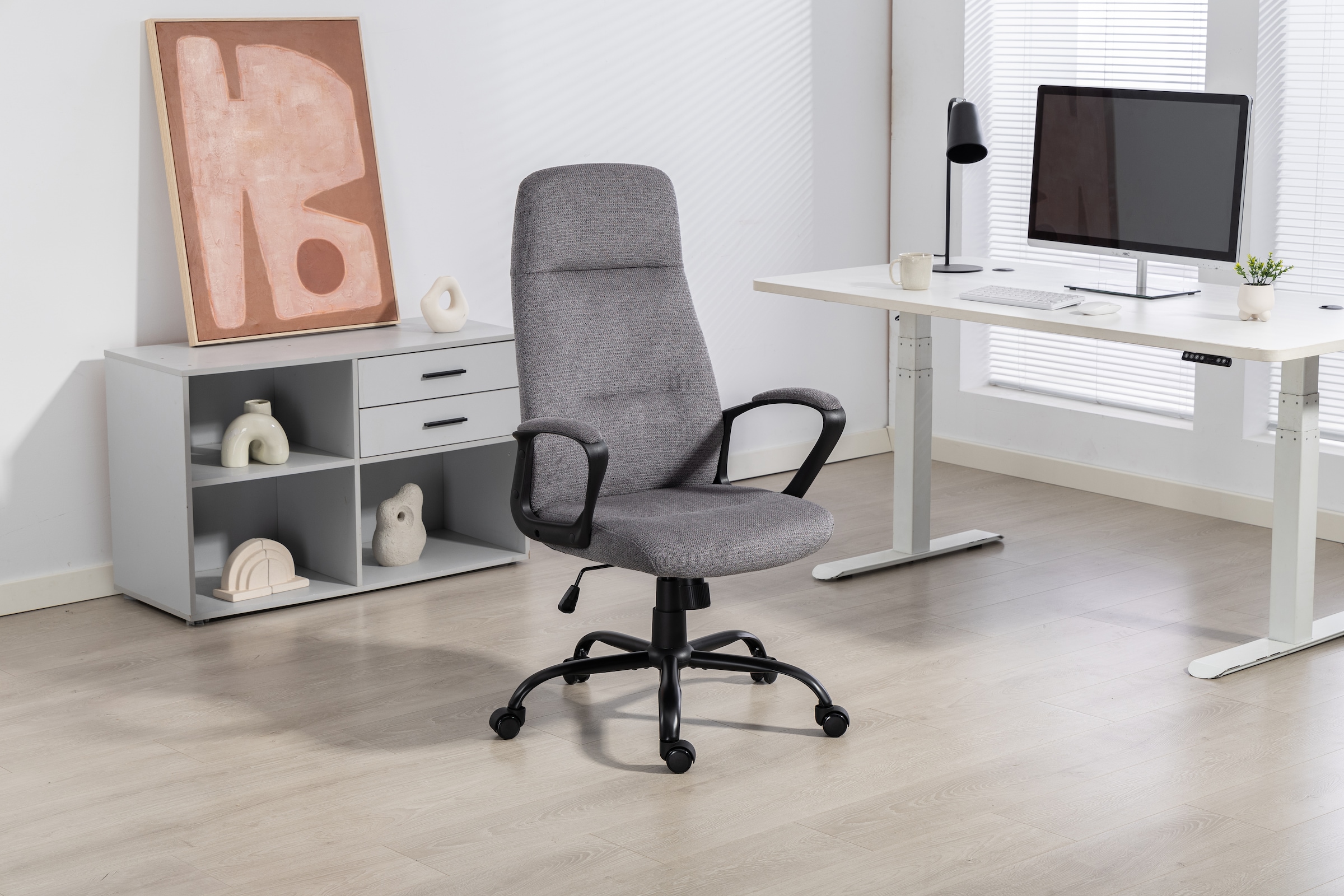 Duo Collection Fauteuil de direction »Merlin« () Chaise de bureau, avec accoudoirs rembourrés