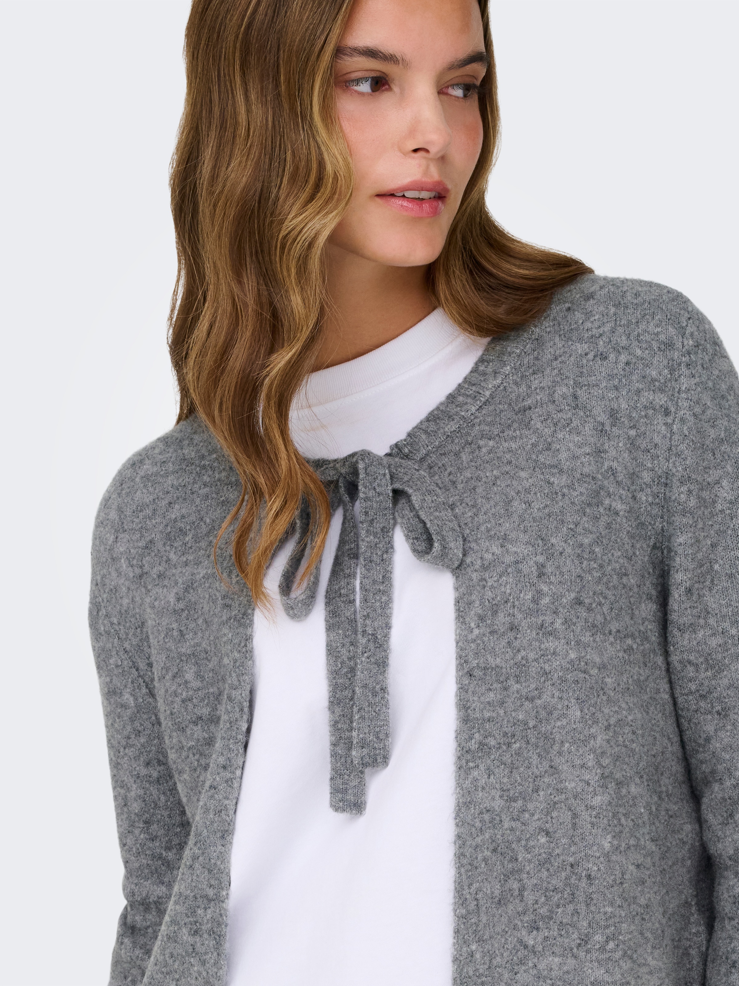 ONLY Veste en tricot »ONLJESSIE LS ONE STRING CARDIGA KNT«