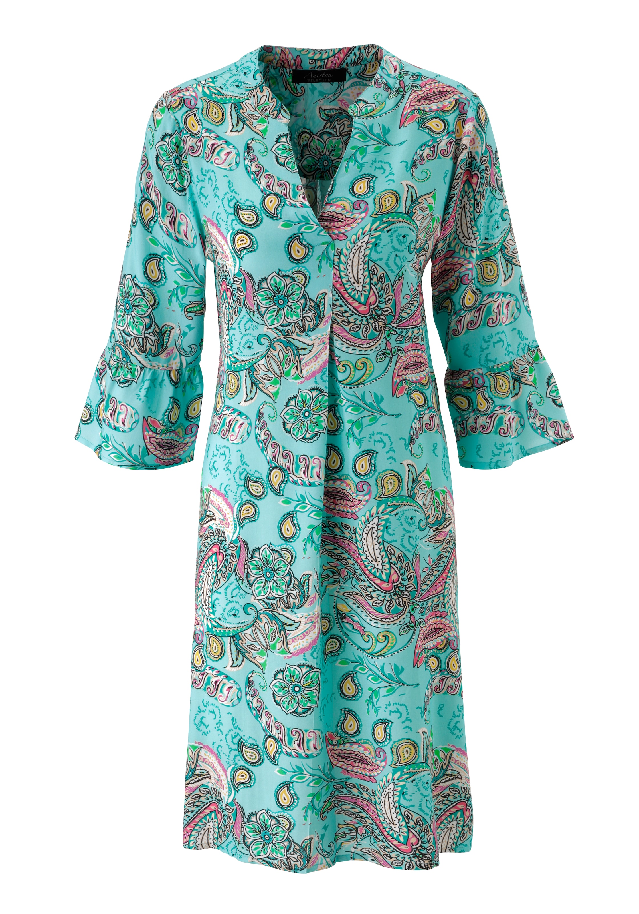 Aniston SELECTED Robe chemisier mit orientalisch inspirierter Paisleymusterung - NEUE KOLLEKTION