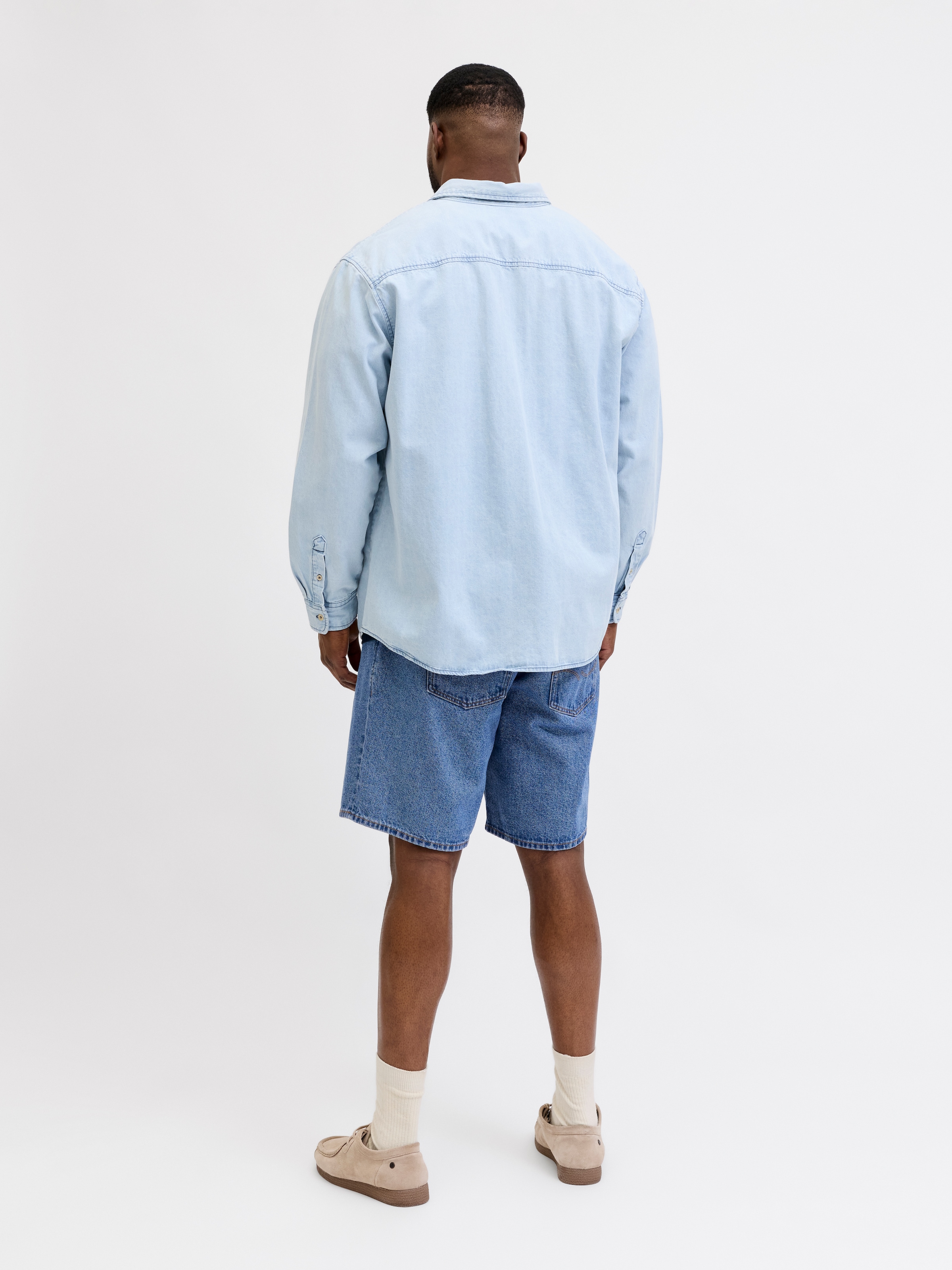 Jack & Jones PlusSize Bermuda en jean »JJITONY JJORIGINAL SHORT« Design cinq poches, coupe décontractée