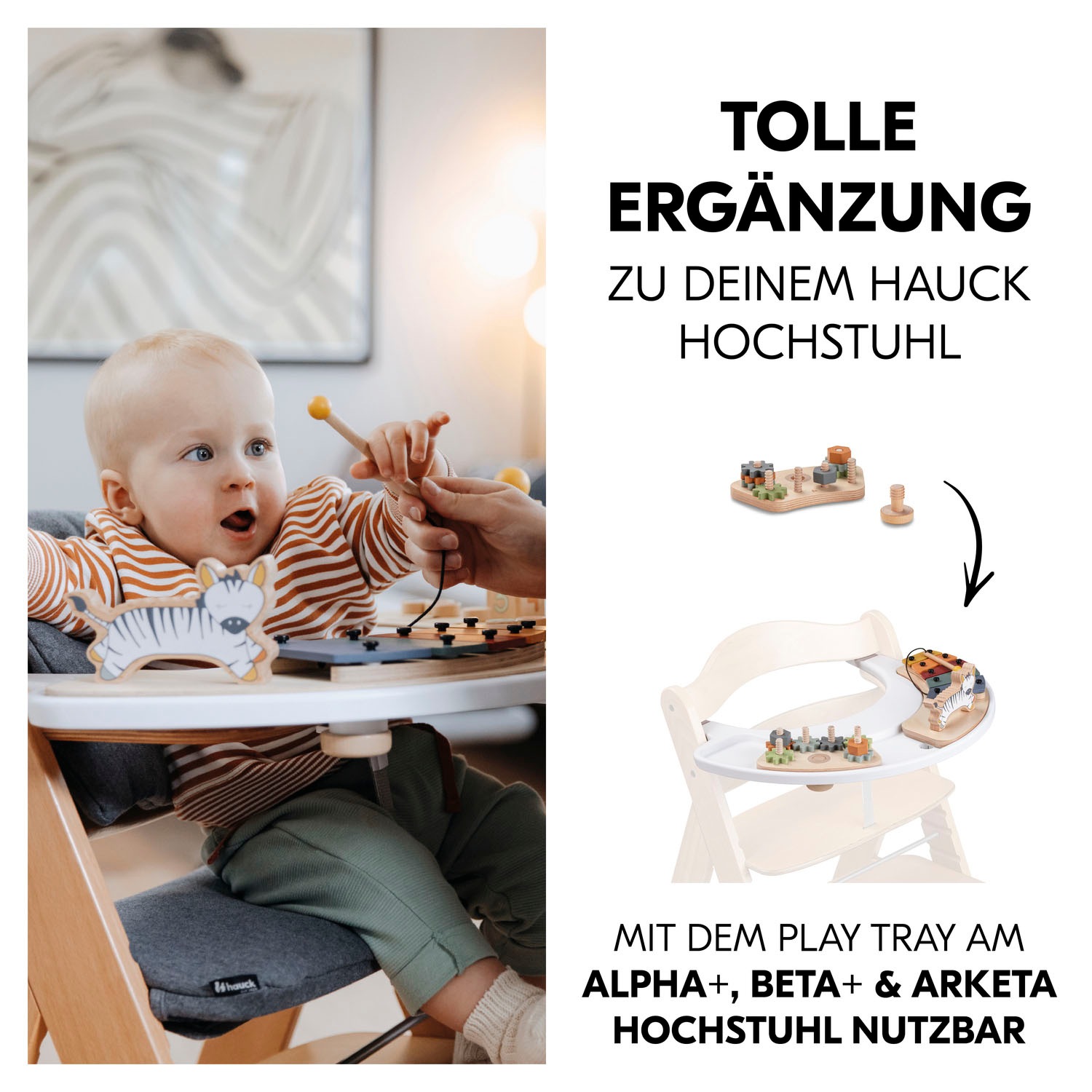 Hauck Planche de motricité »Play Repairing S Gears & Nuts« FSC® - schützt Wald