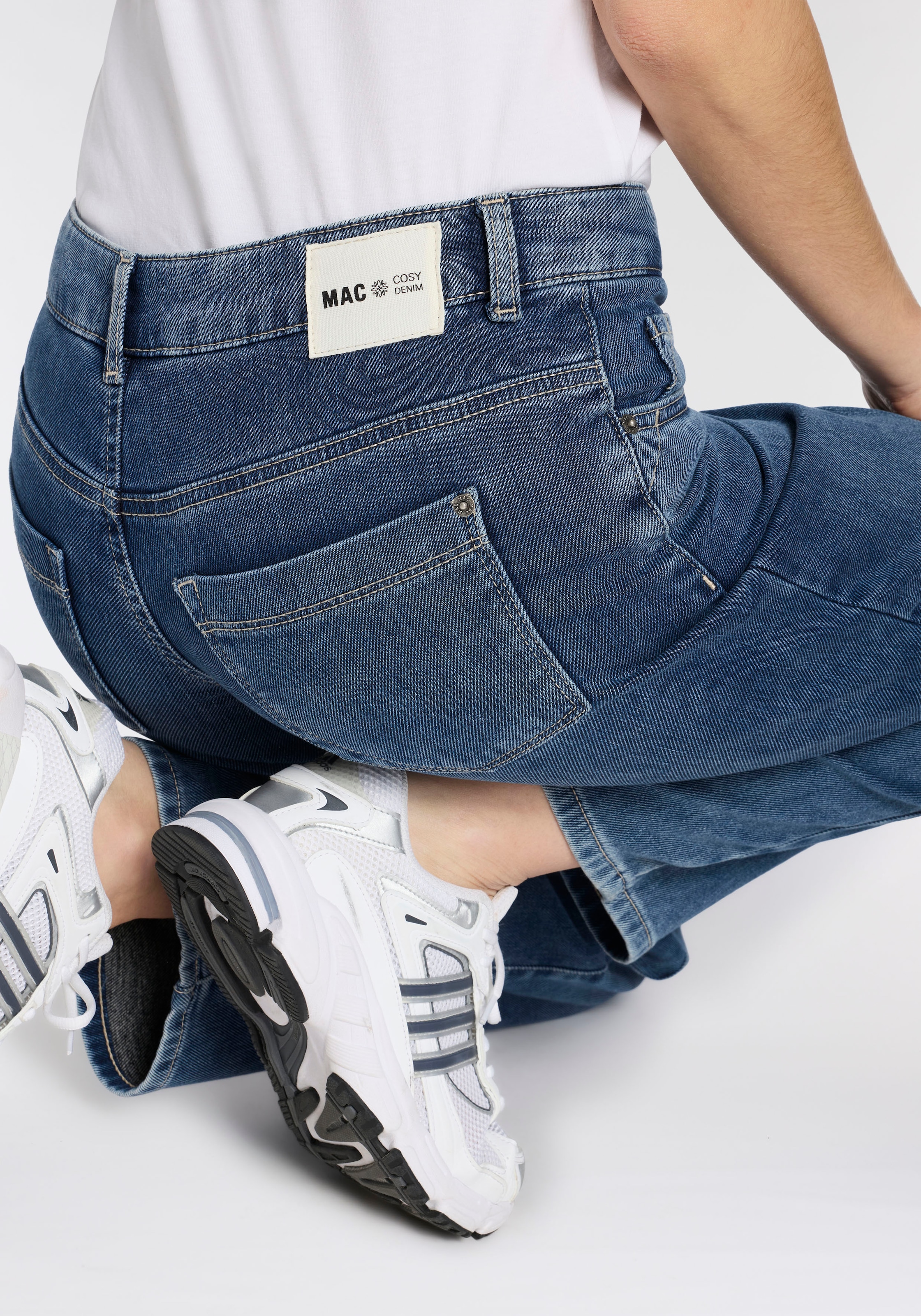 MAC Straight-Jeans »GRACIA« im Five-Pocket Style mit Stretch