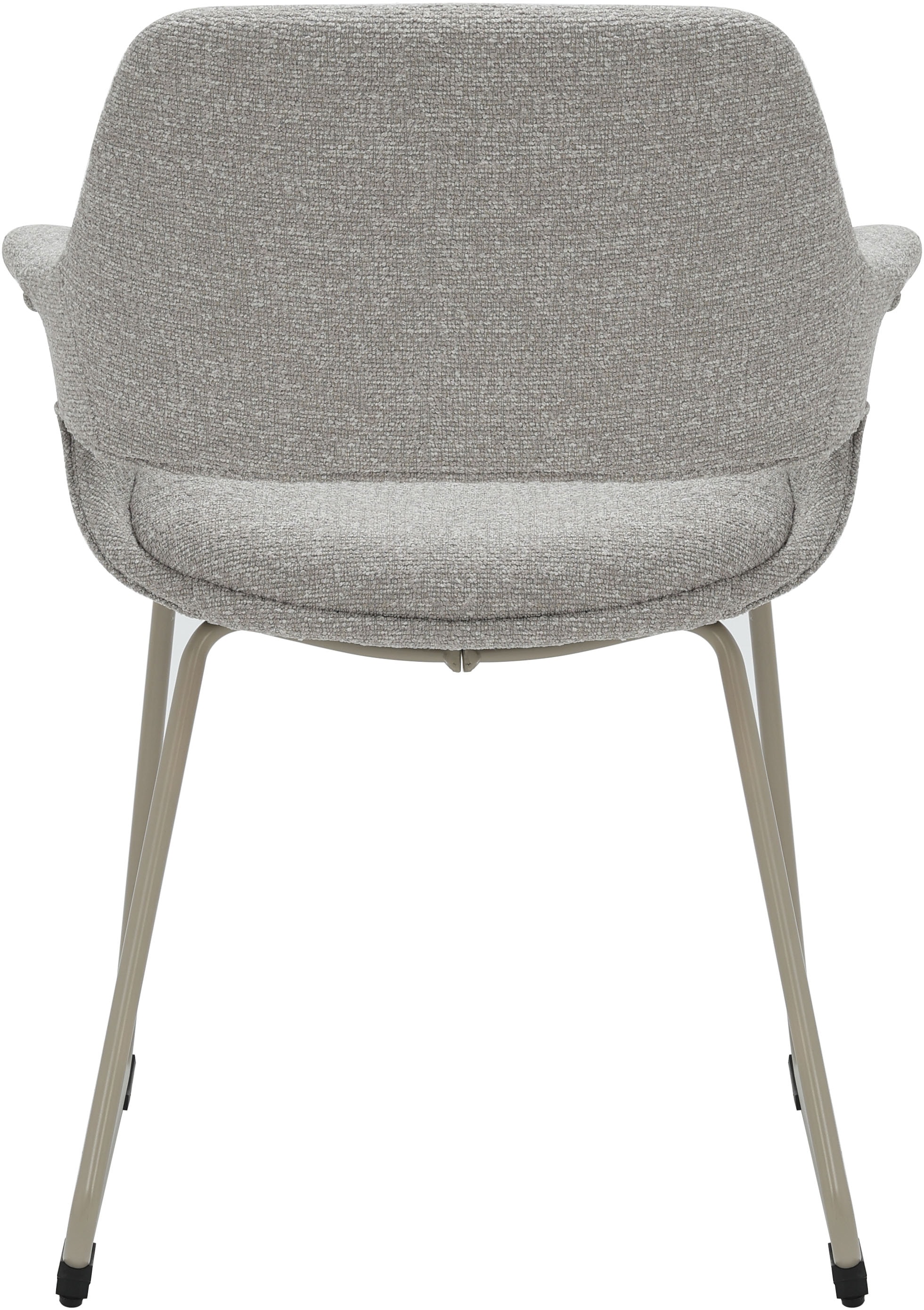 GOODproduct Chaise de salle à manger »Genna« (Ensemble) 2 cuisRevêtement en tissu facile d’entretien, structure métallique élégante, hauteur d’assise 47 cm