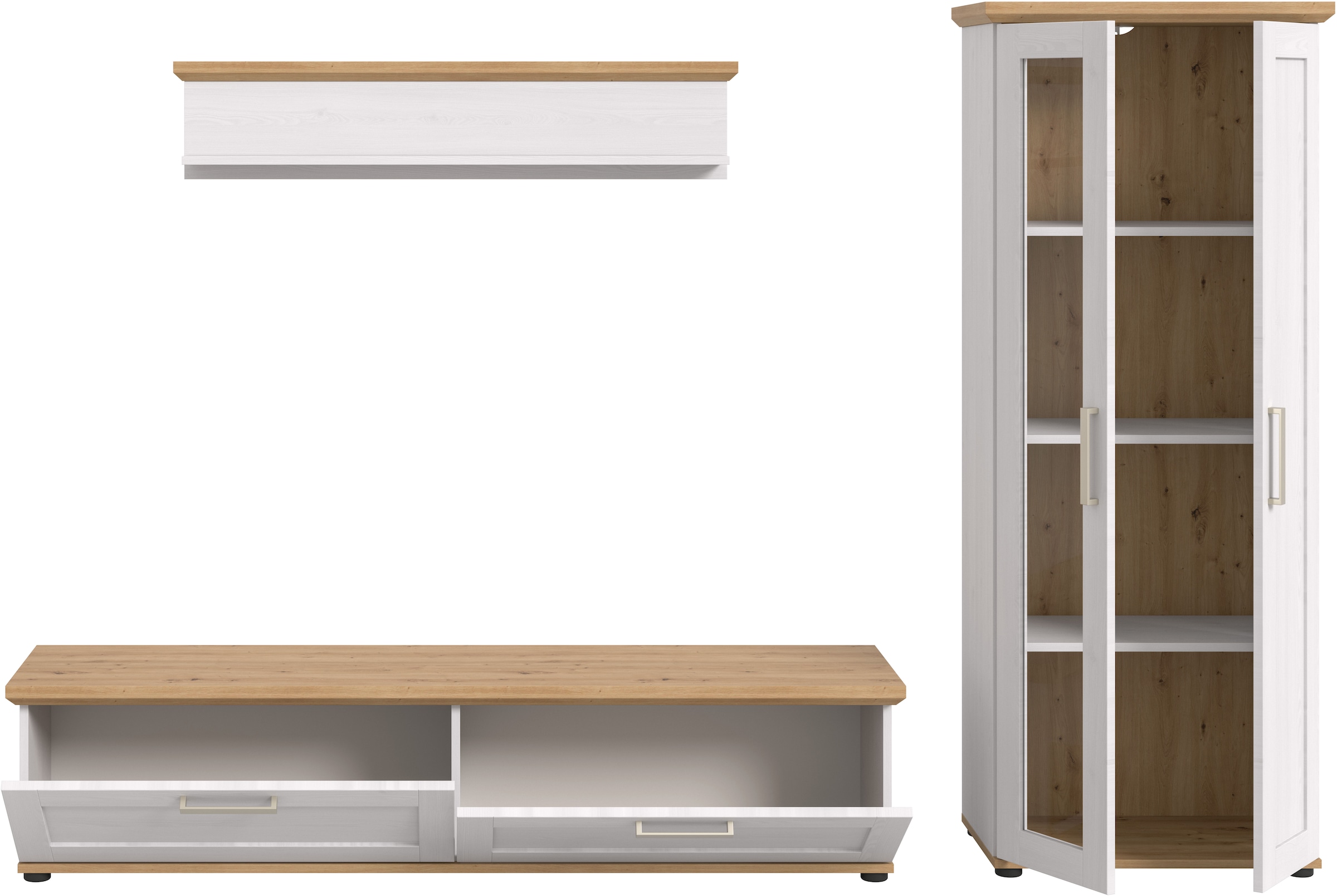 Home affaire Meuble mural »Cosenza« Set, 3 cuis tlg.