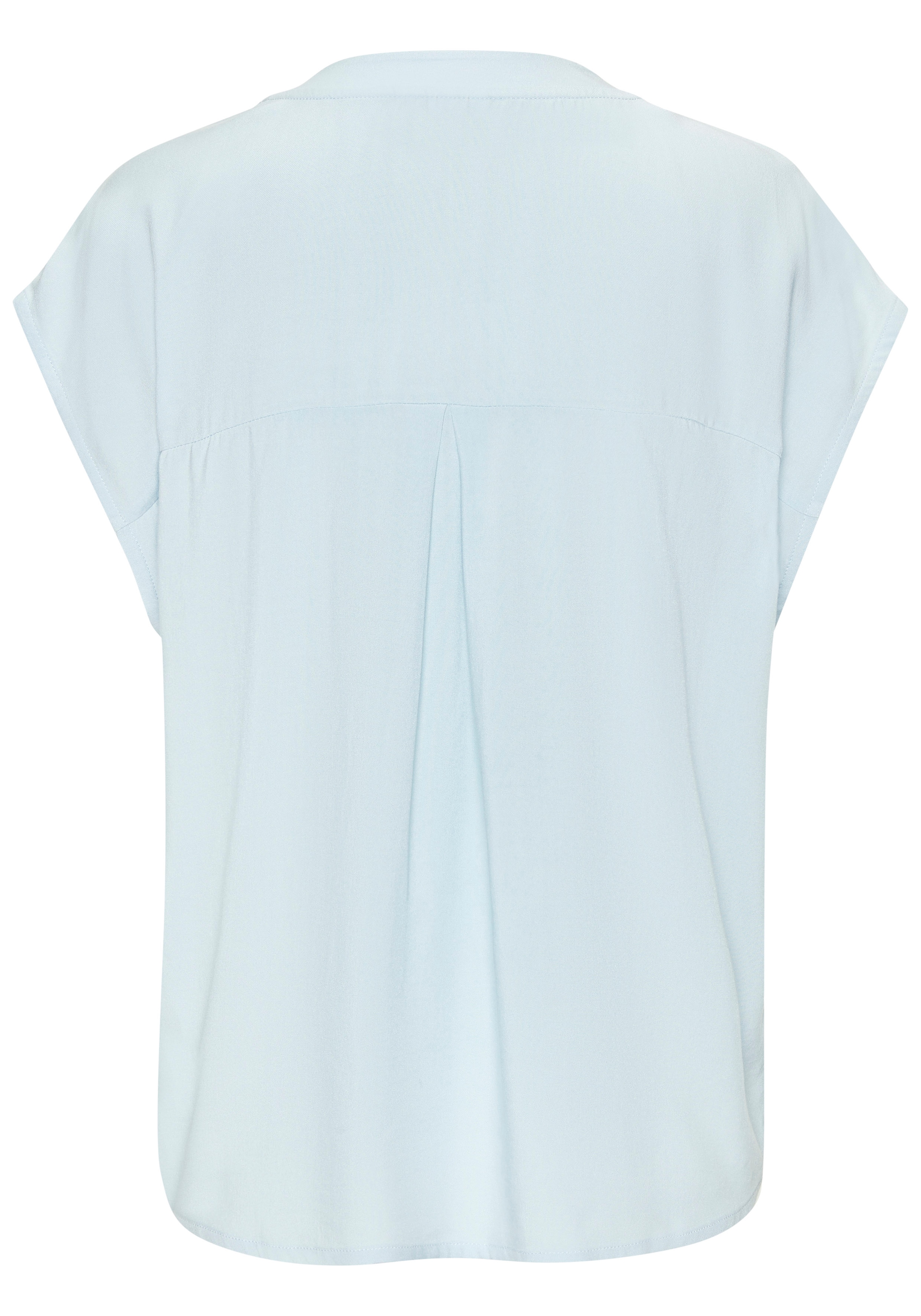 LASCANA Blouse à enfiler mit modischen Knöpfen, luftige Kurzarmbluse, sommerlich