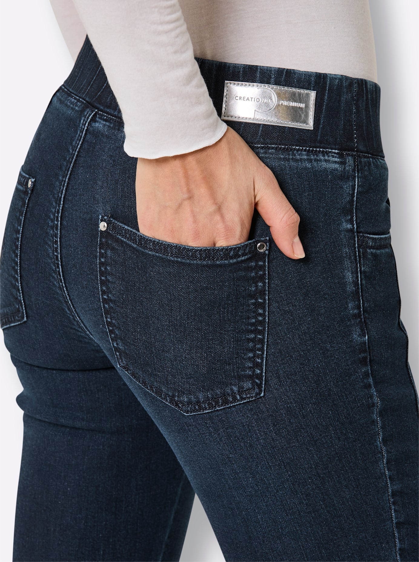 CREATION L PREMIUM Jeans à enfiler 1