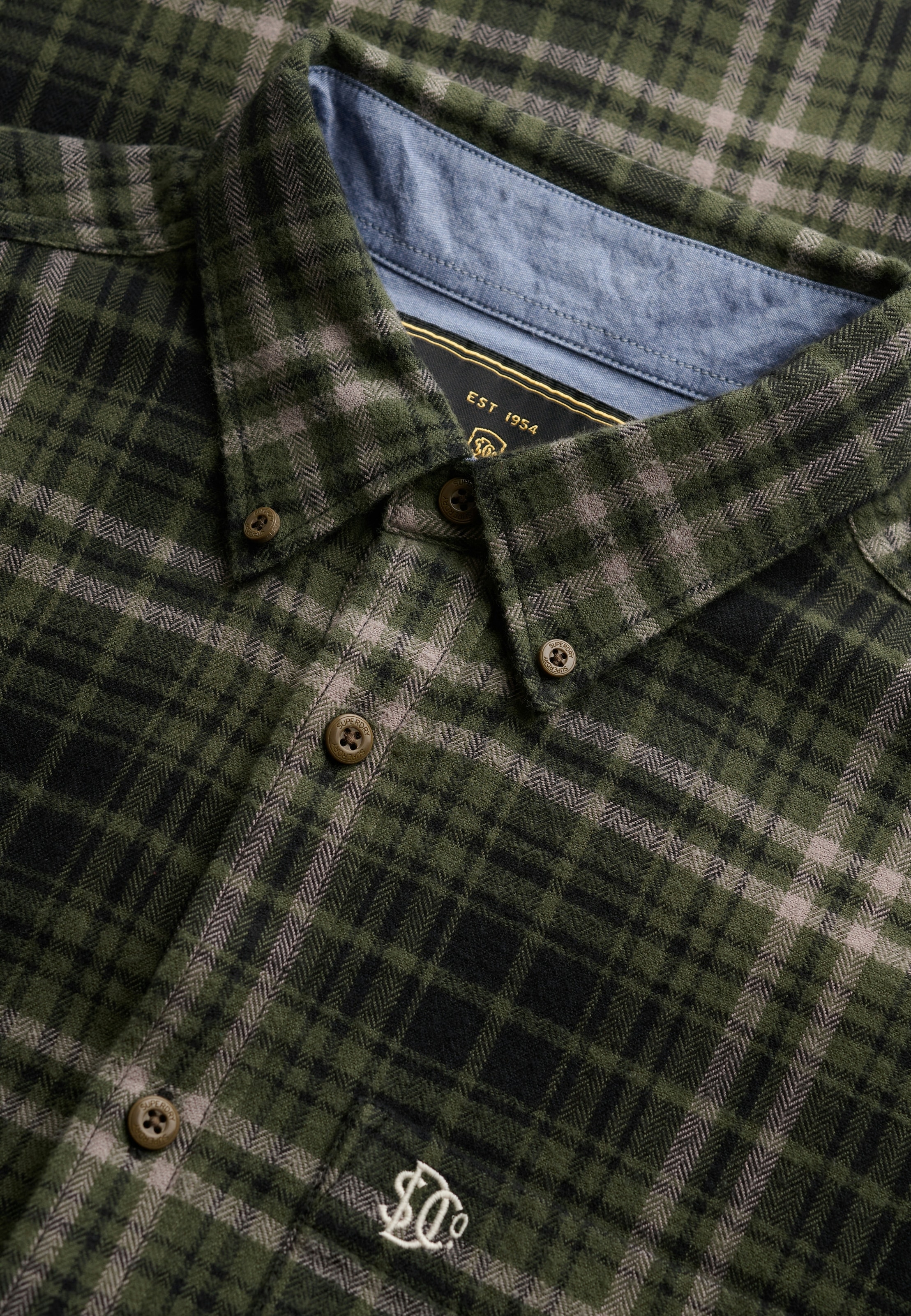 Superdry Langarmhemd »L/S COTTON LUMBERJACK SHIRT« Baumwolle, regular fit