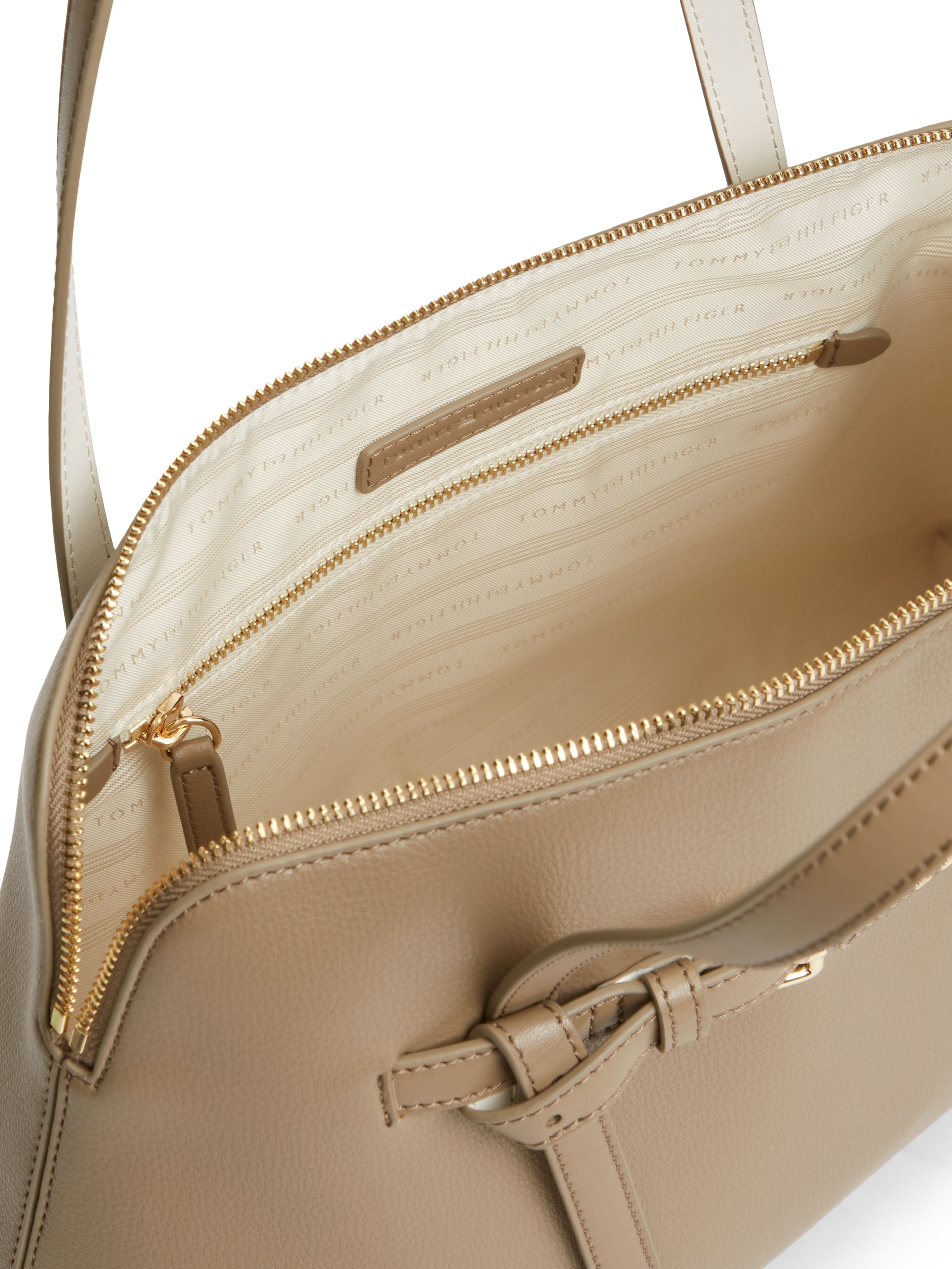 Tommy Hilfiger Sac à main »TH BUCKLE TOTE« Sac à bandoulière pour femme, avec boucle décorative et élément ornemental TH