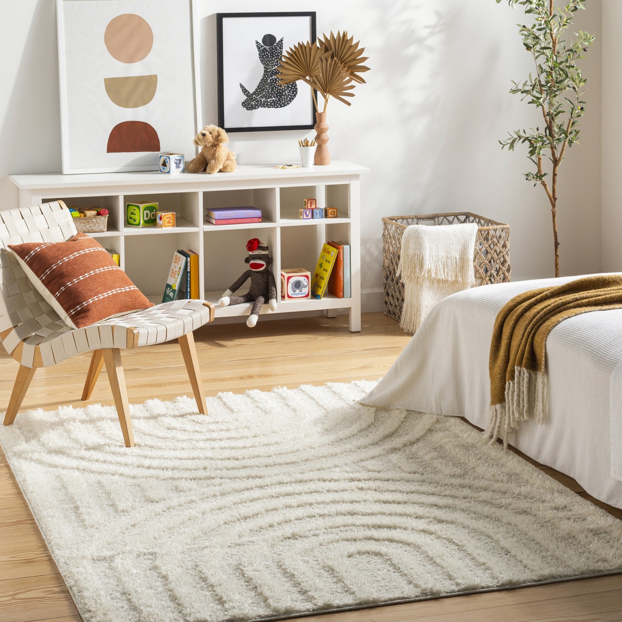 Livabliss Tapis »SAVANNAH« Rectangulaire 34,03 mm Höhe Tapis shaggy moderne – extra doux et moelleux